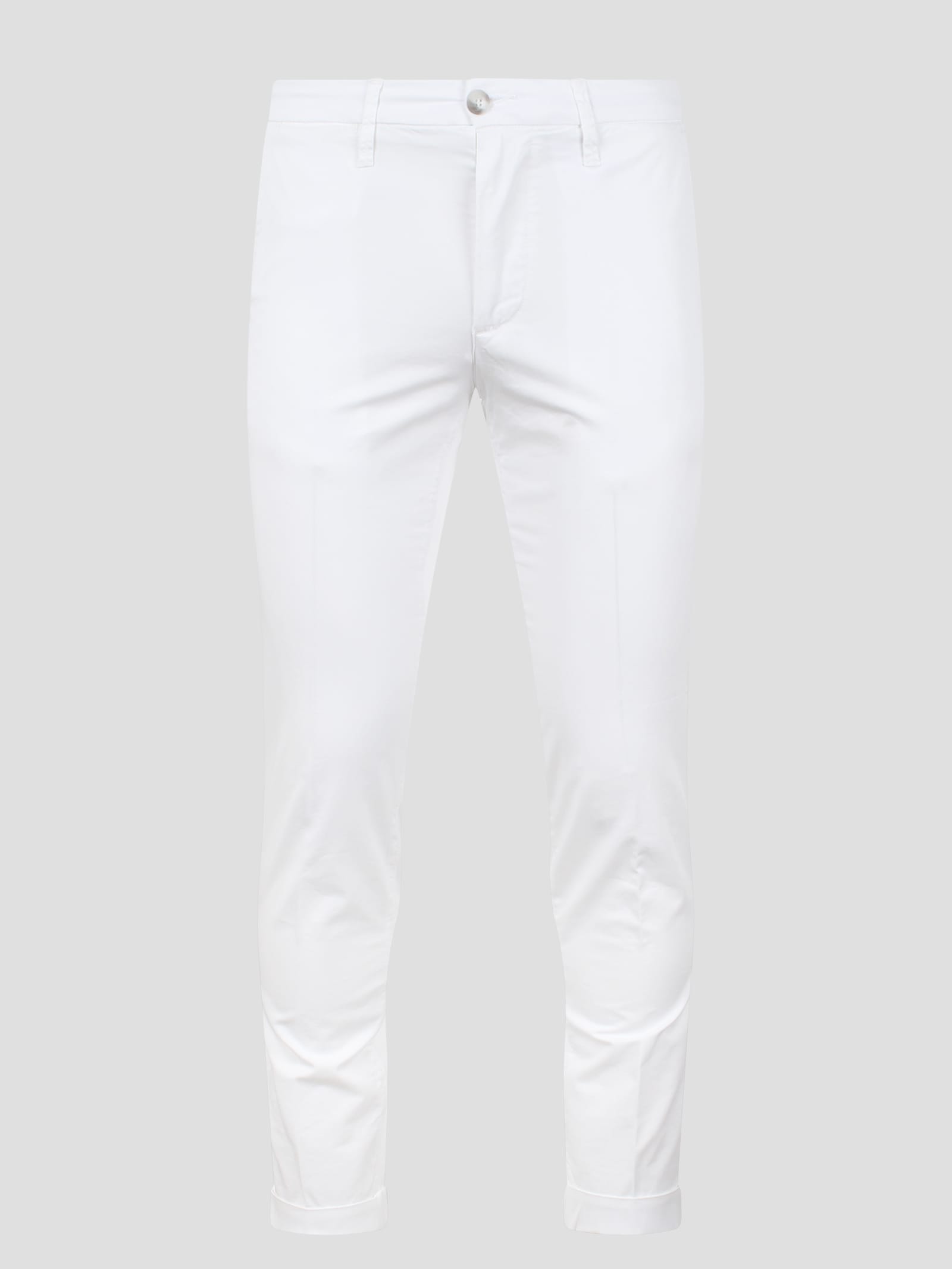 Shop Re-hash Mucha Chinos Pant In White