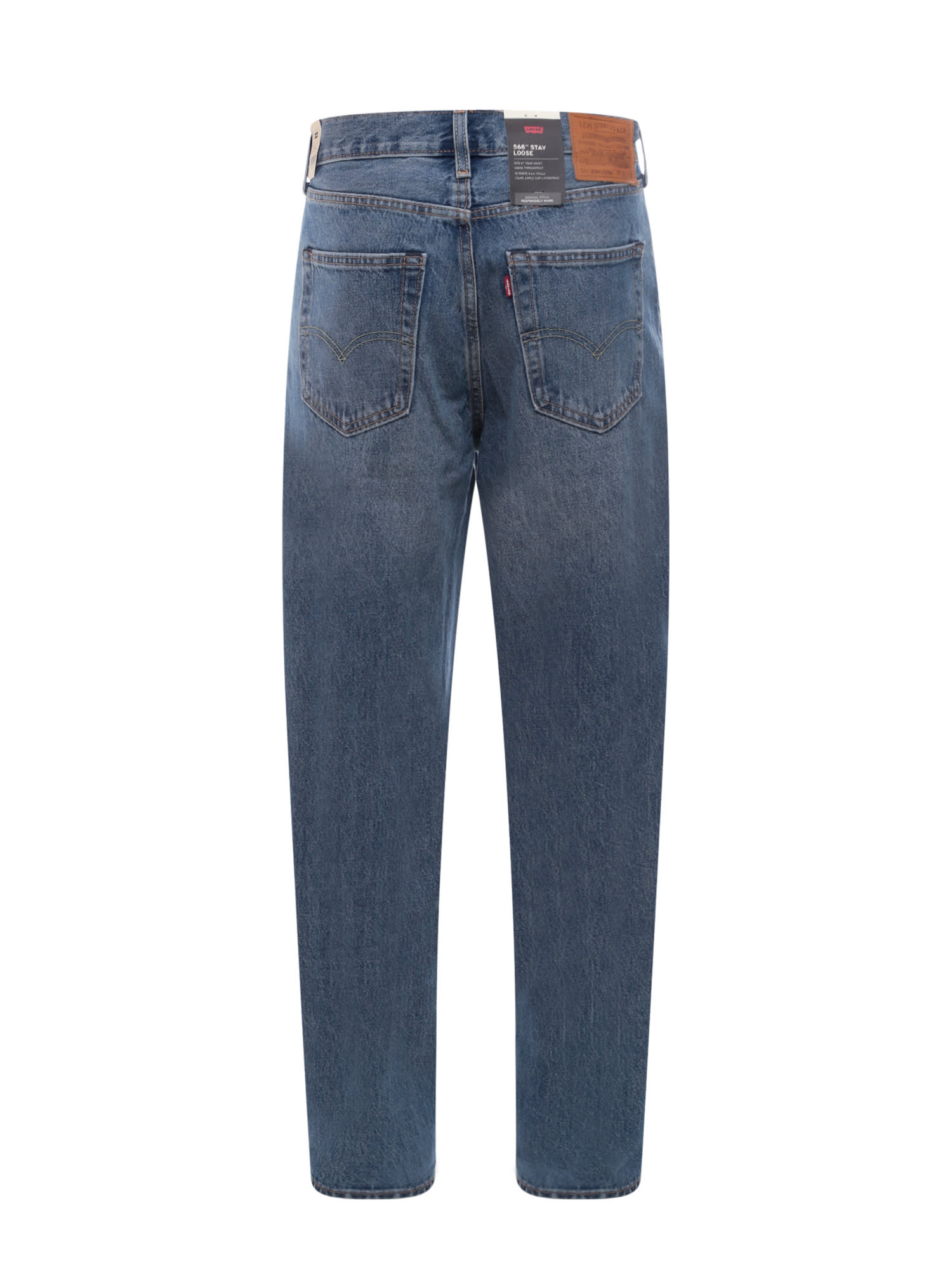 Shop Levi's 568 Jeans In Blue