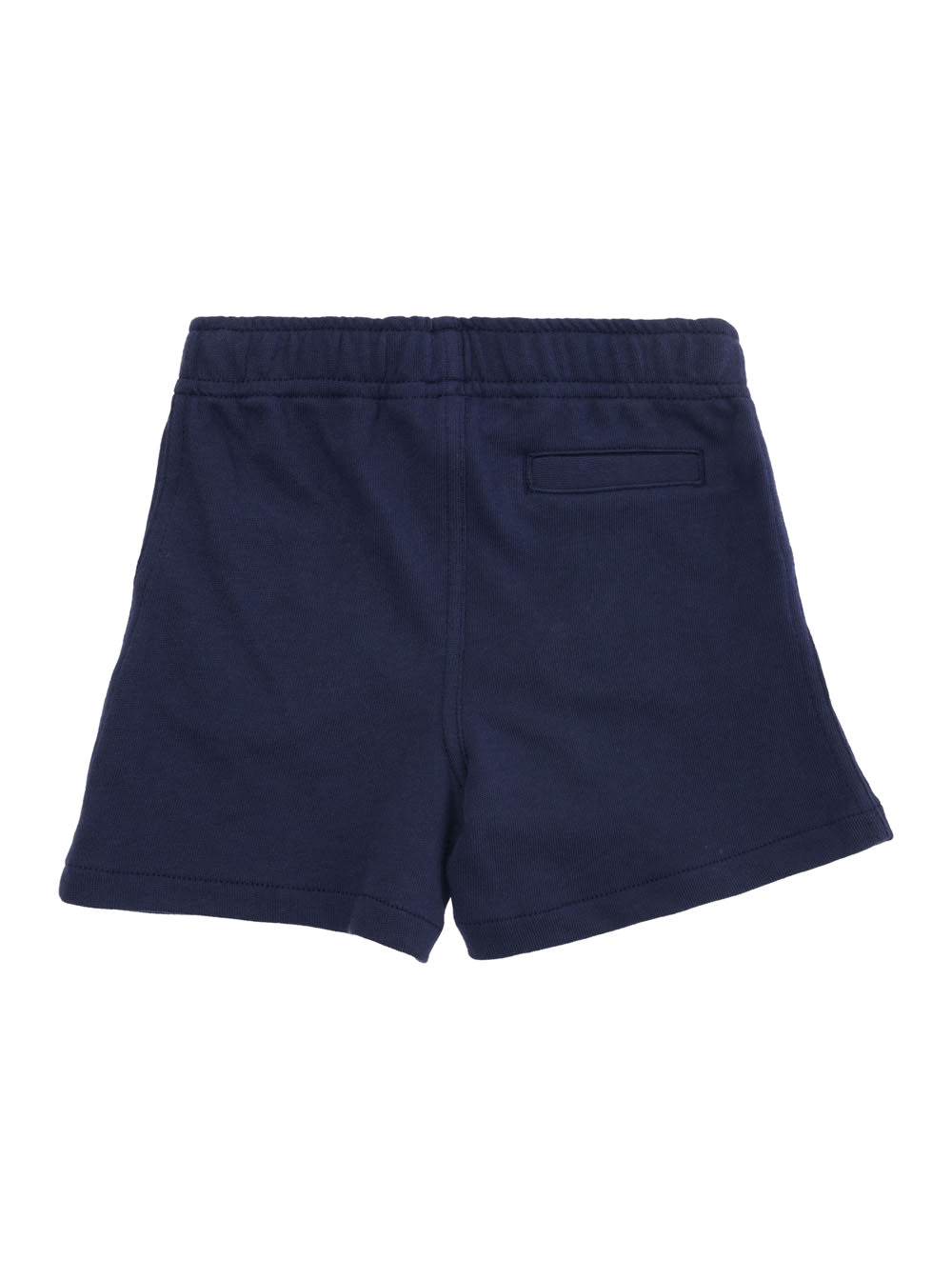 Shop Polo Ralph Lauren Blue Shorts With Pony Embroidery In Cotton Baby