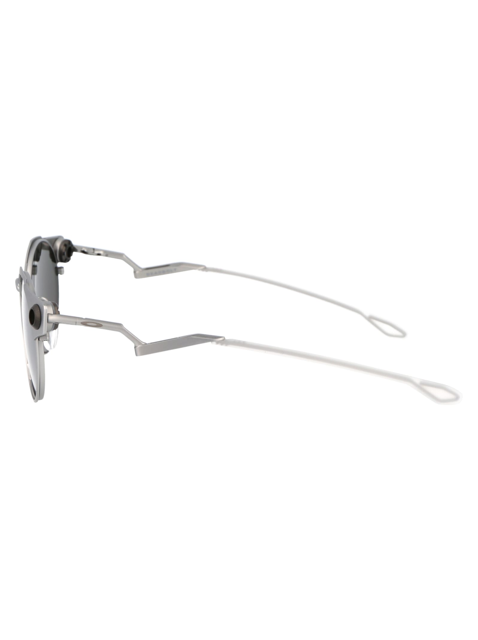 Shop Oakley Deadbolt Sunglasses In 604601 Satin Chrome