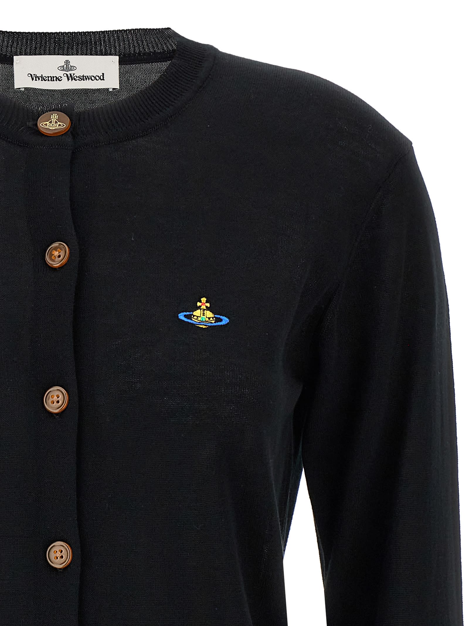 Vivienne Westwood Bea Cardigan In Black
