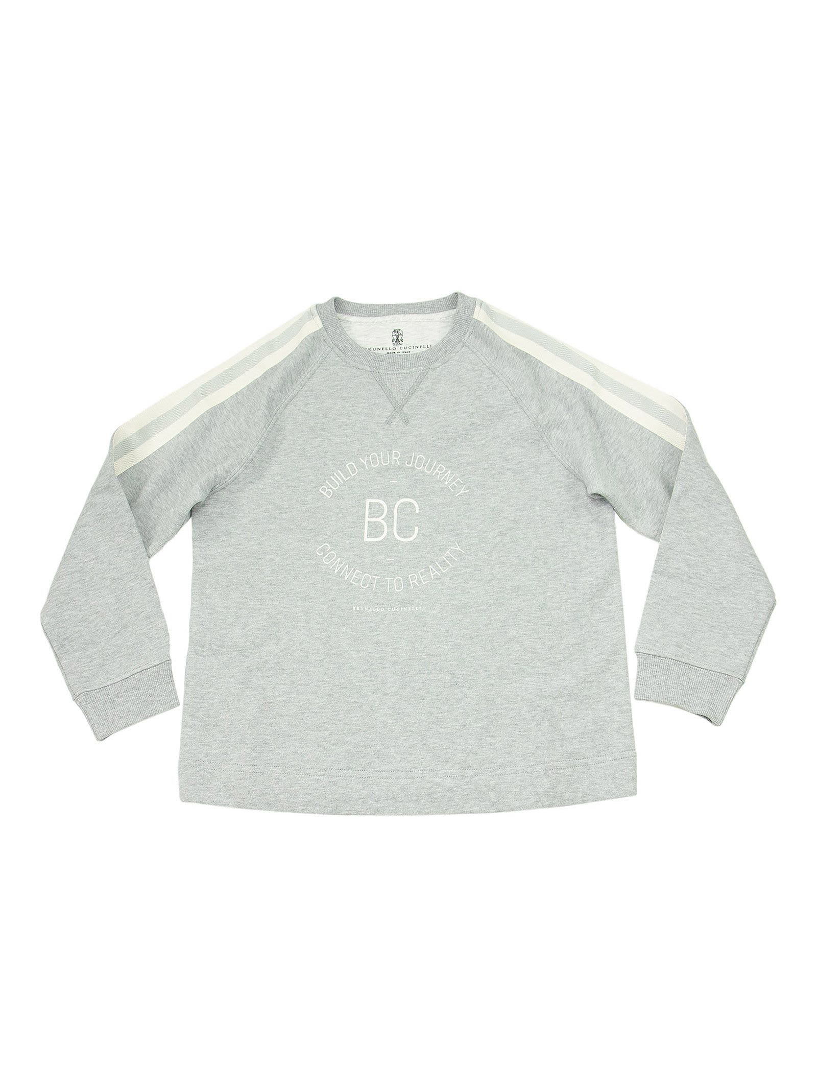 Brunello Cucinelli Cotton Sweatshirt With Print