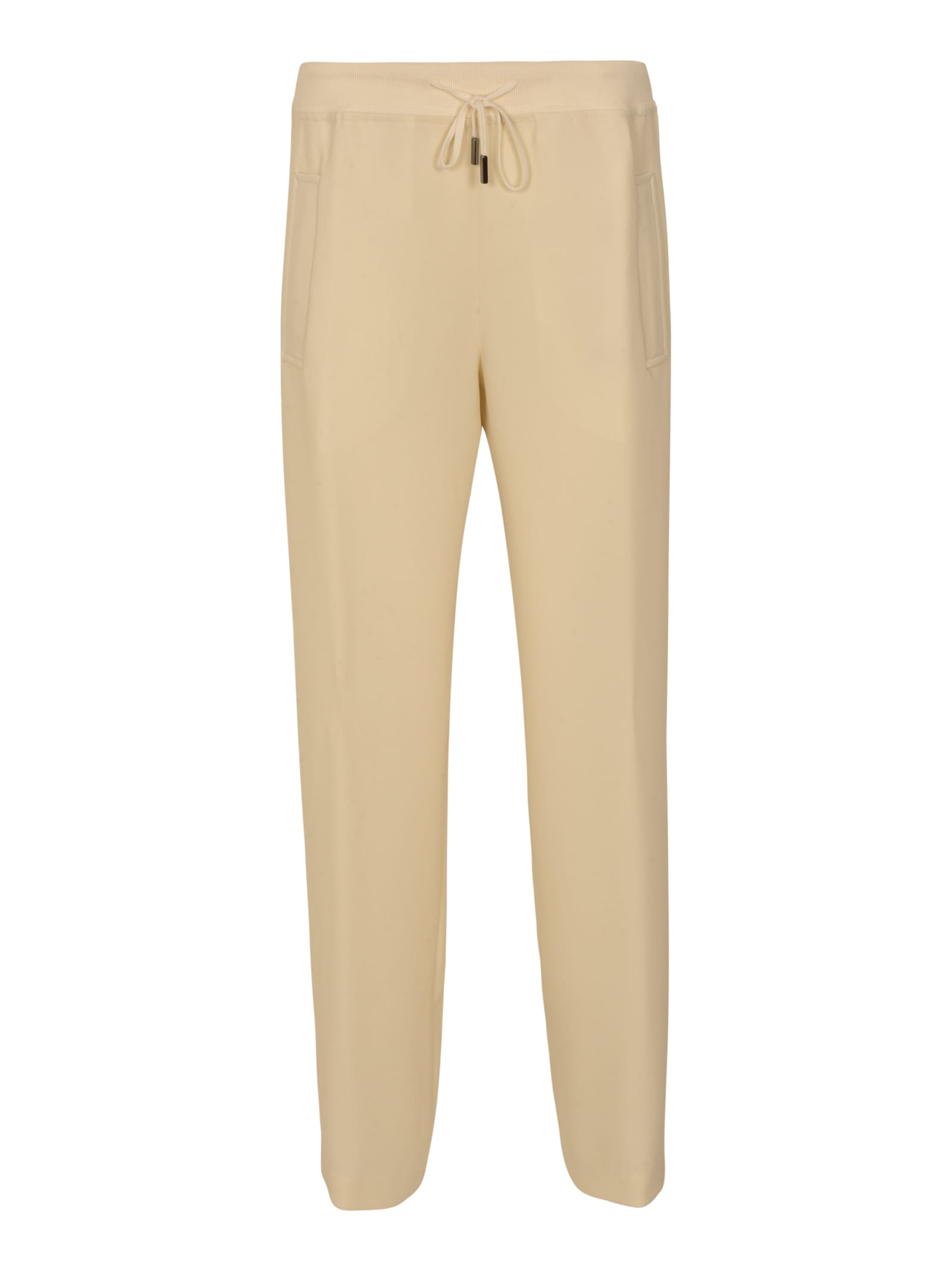 Ql2 Drawstring Trousers In Ivory