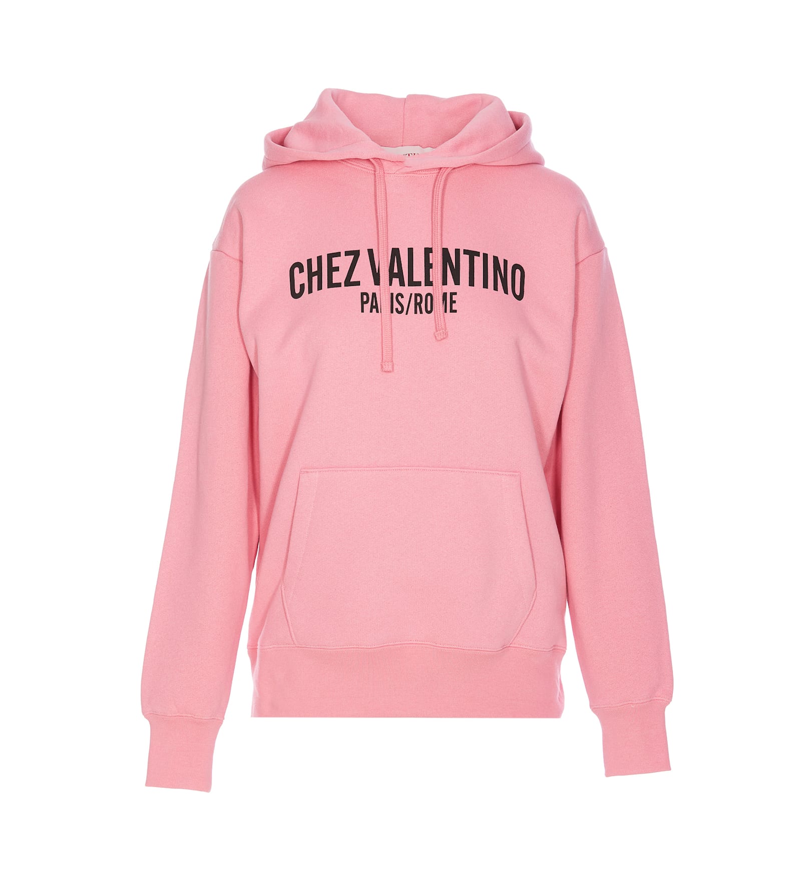 Shop Valentino Chez  Print Hoodie In Pink