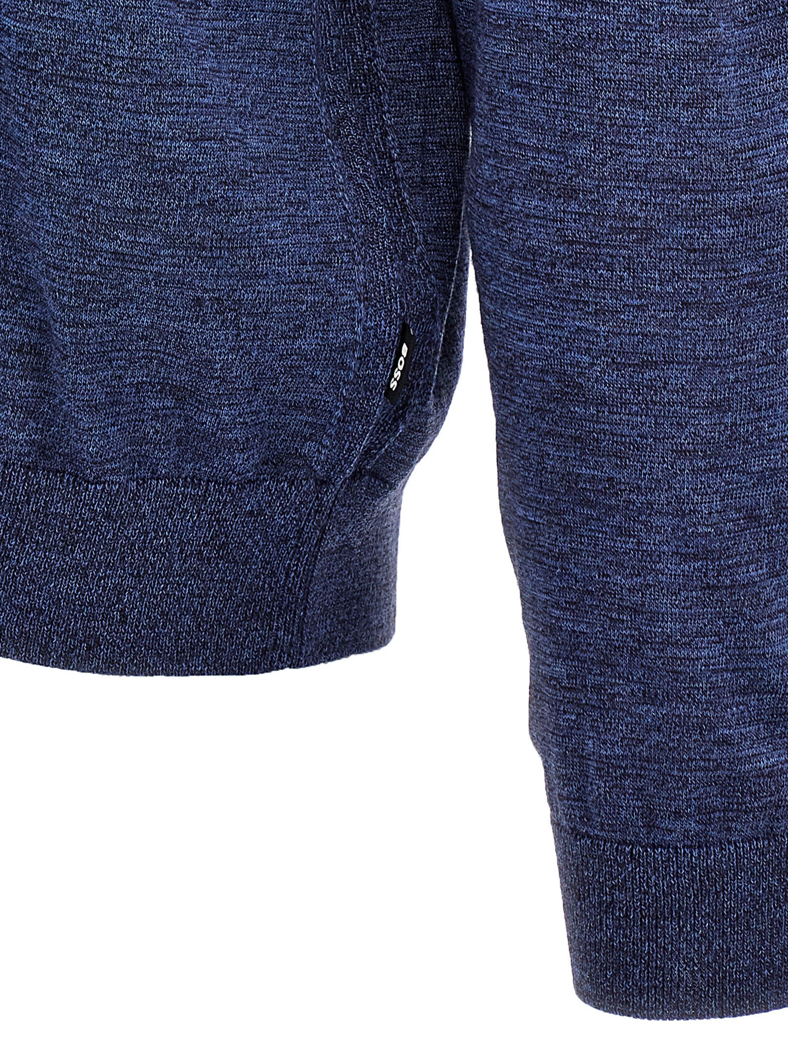 Shop Hugo Boss Leno-p Sweater In Blue