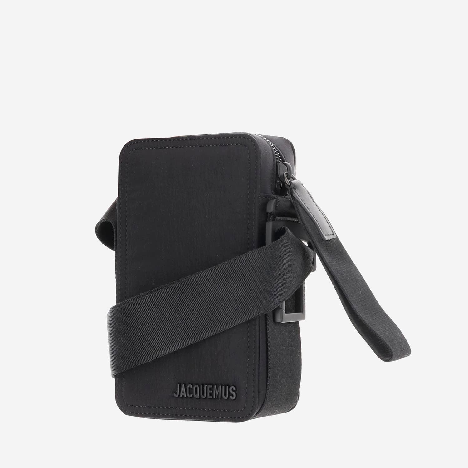 Shop Jacquemus Il Cuerda Shoulder Bag In Black