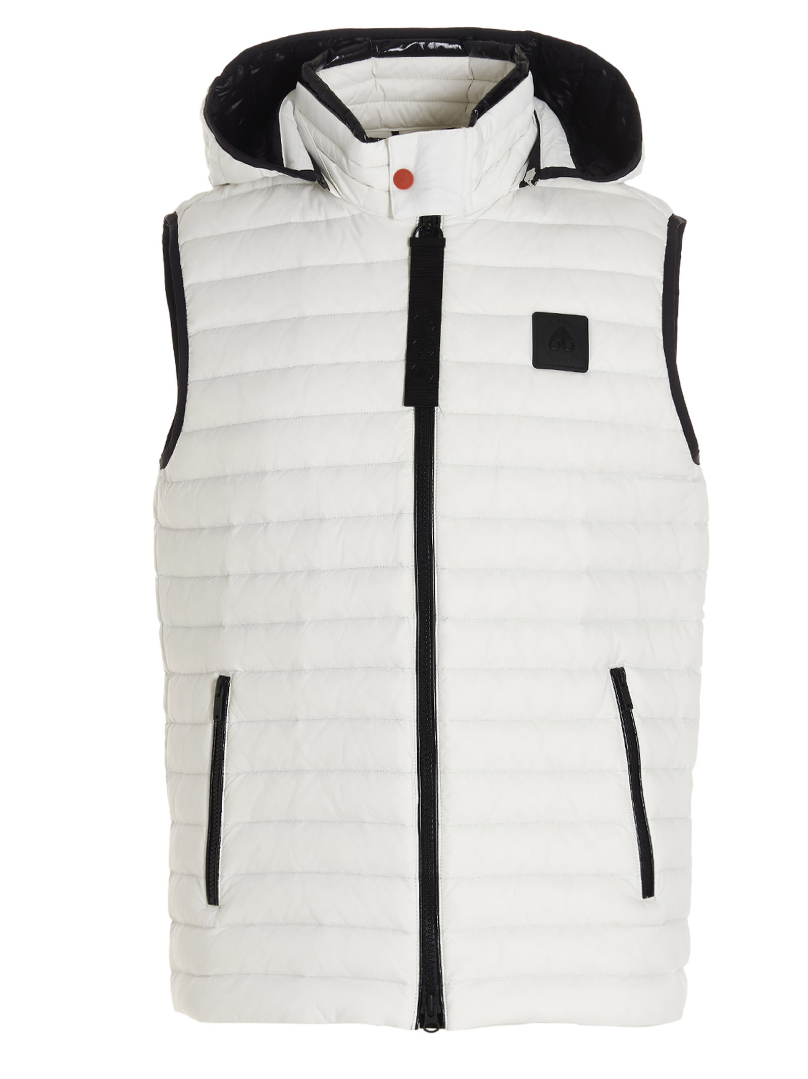 Moose Knuckles Riggin Quilted Puffer Vest In White | ModeSens