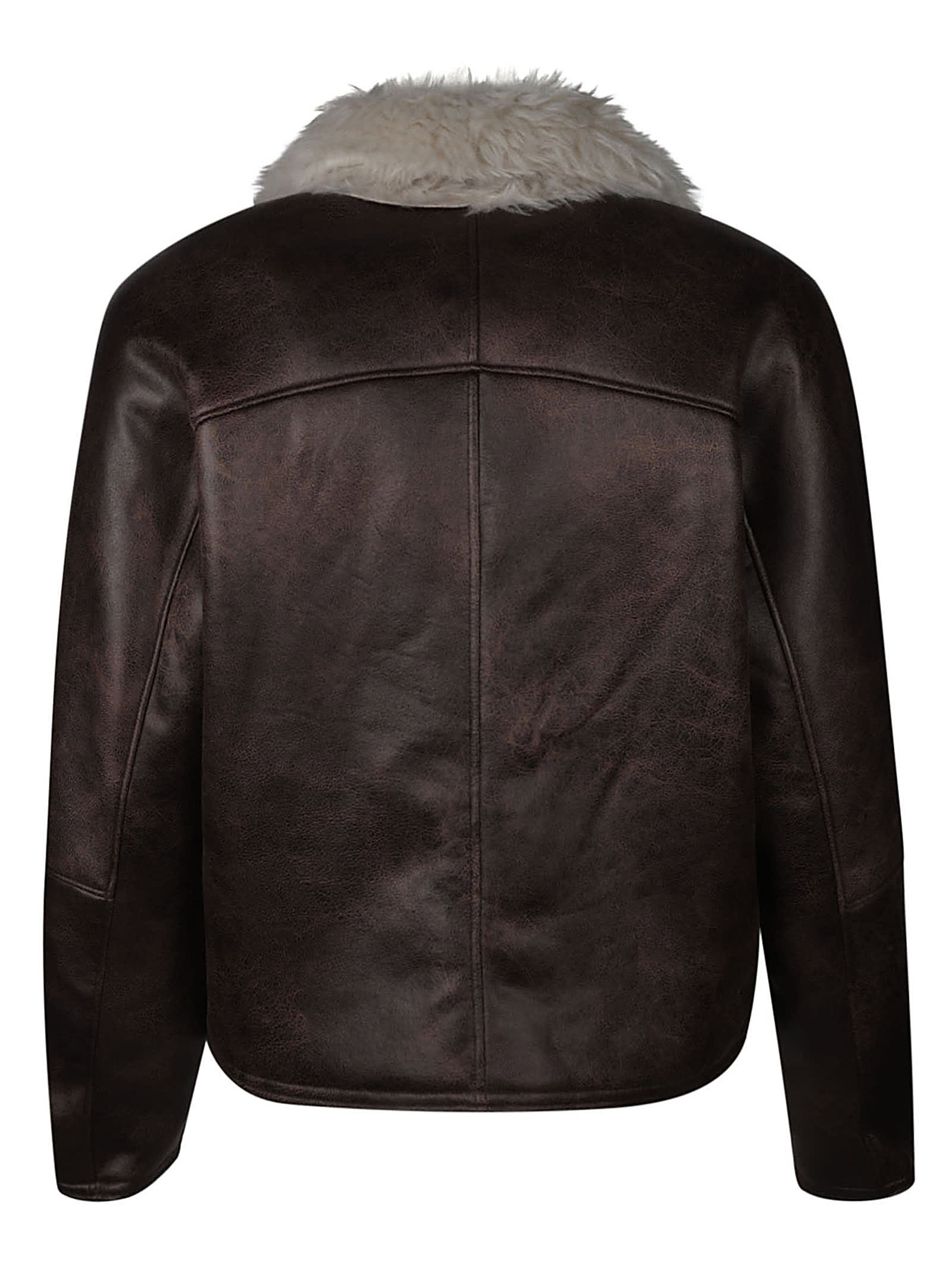 Shop Séfr Asante Jacket In Brown