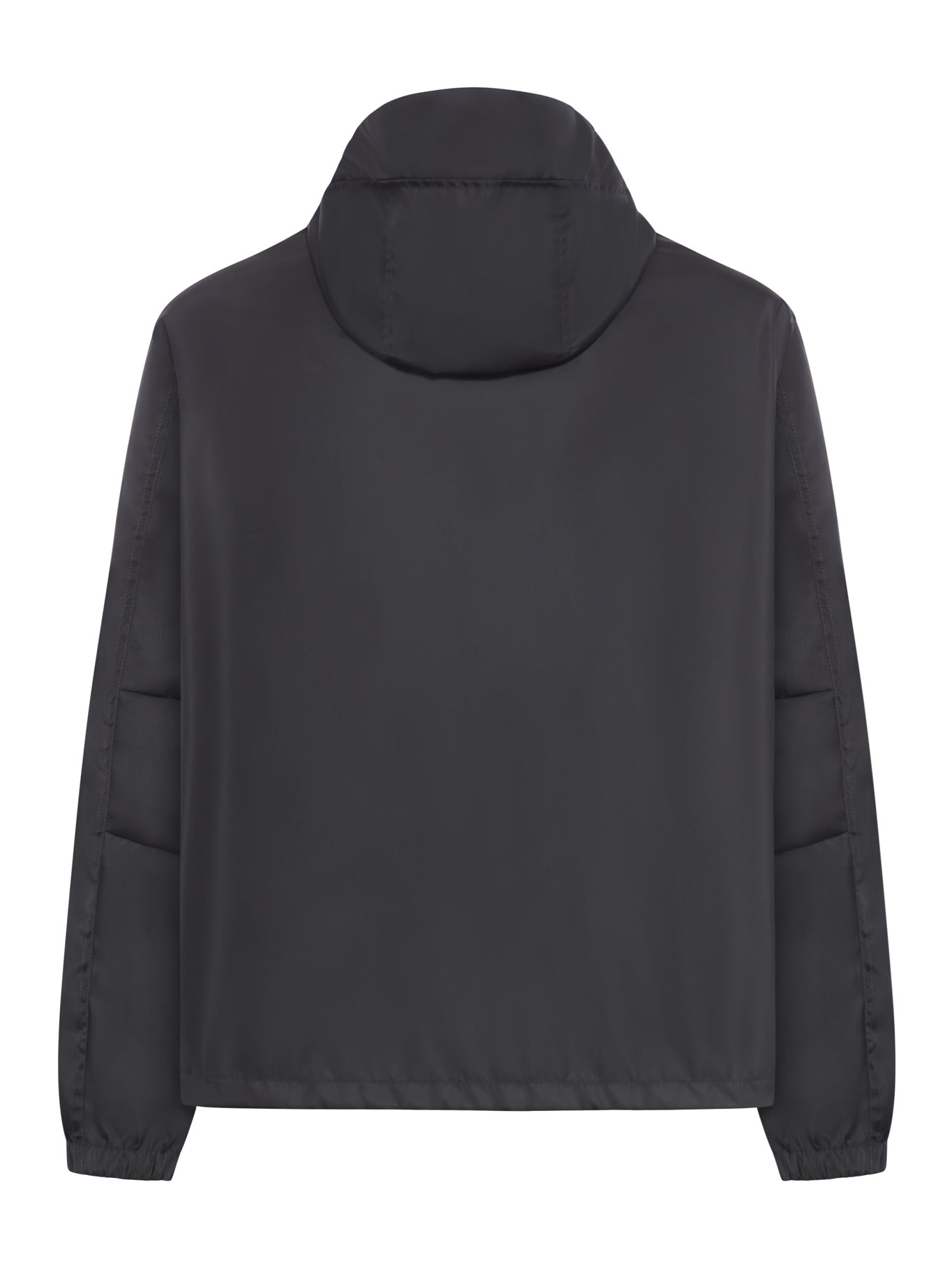 Shop Givenchy 4g Jacquard Windbreaker In Black