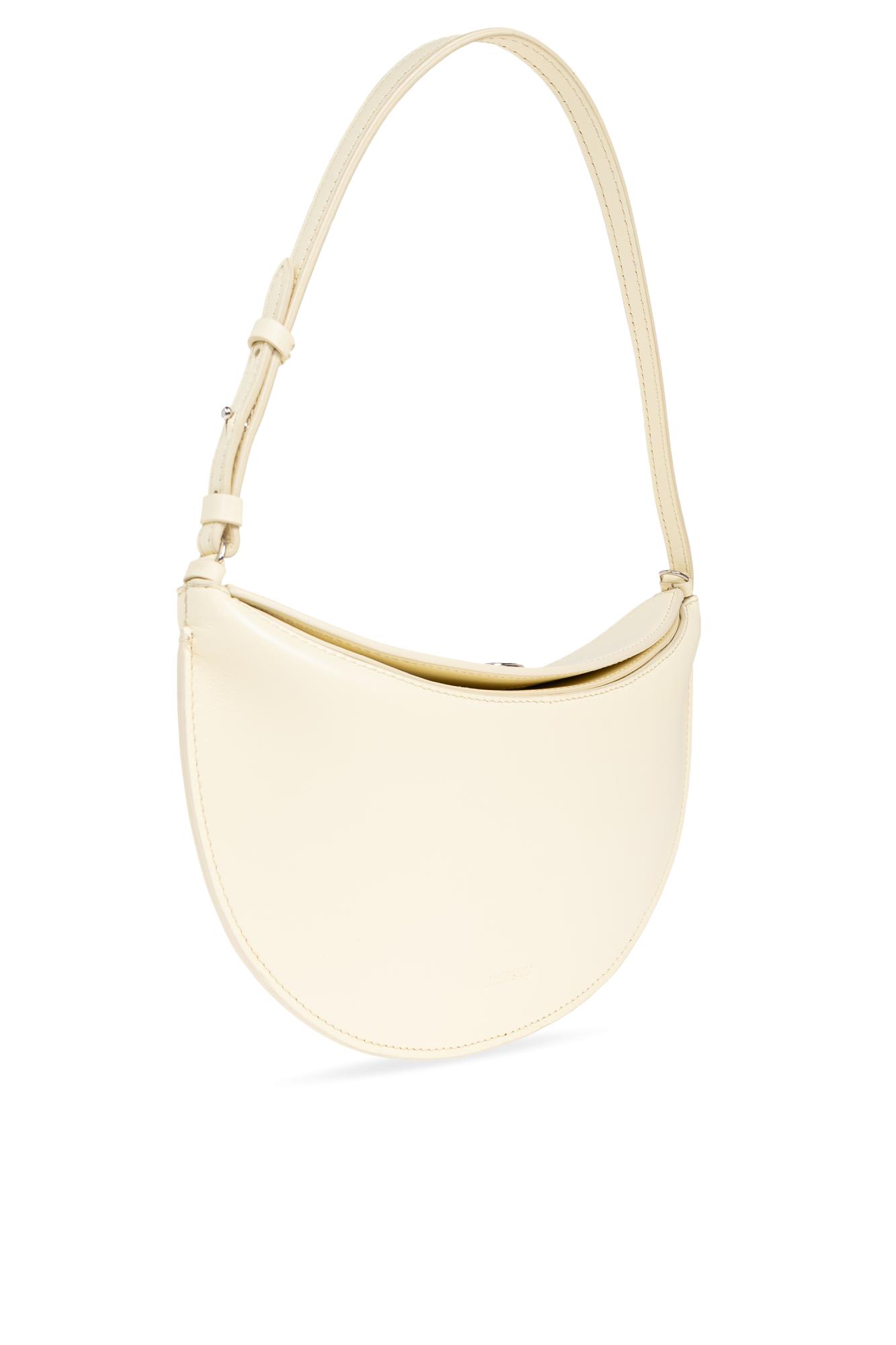 Jacquemus Shoulder Bag Le Petit Ovalo In White