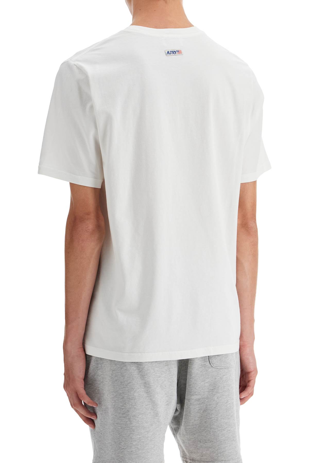 Shop Autry Logo T-shirt In White