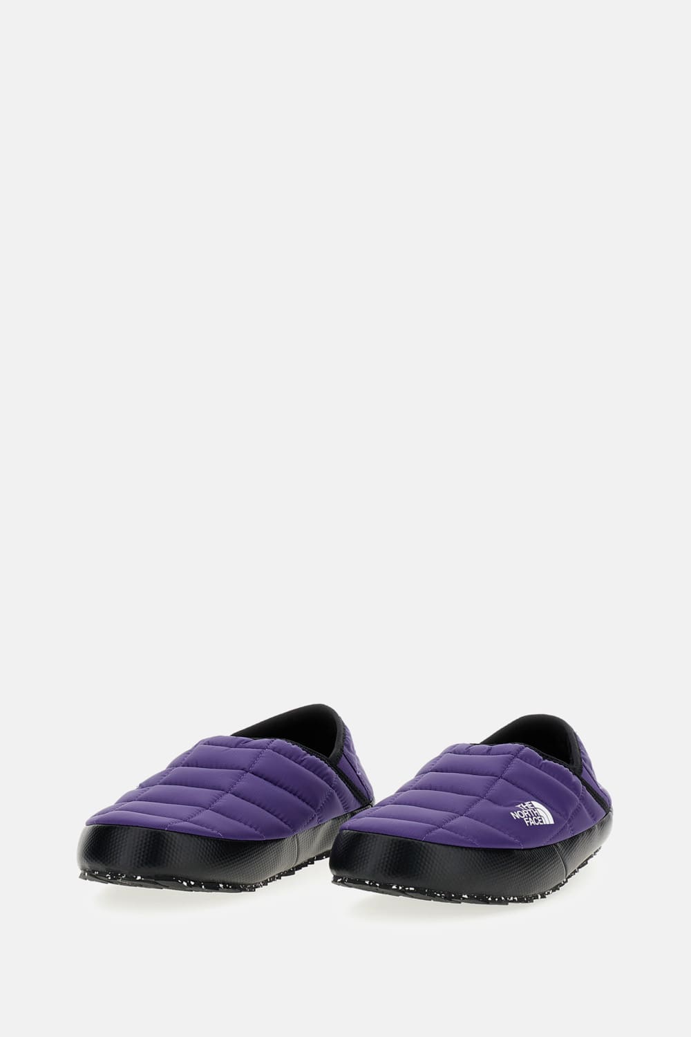 The North Face Quilted Slip-ons In Purple