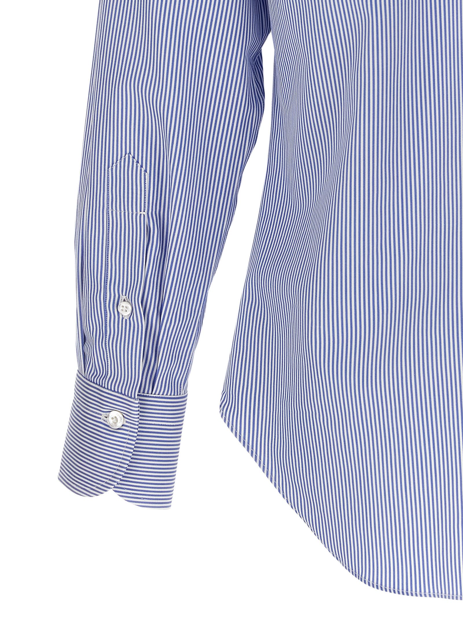 Finamore 1925 Napoli Shirt And Blouse Multicolor In Blue