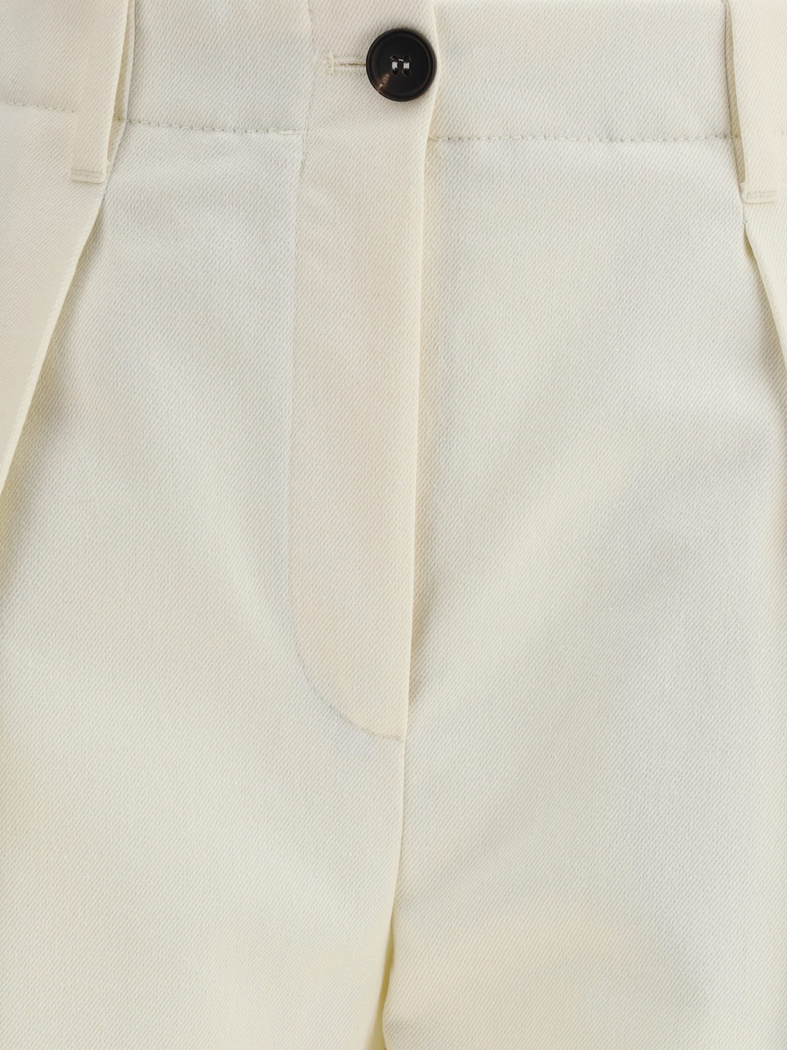 Brunello Cucinelli Cotton Pants In Neutral