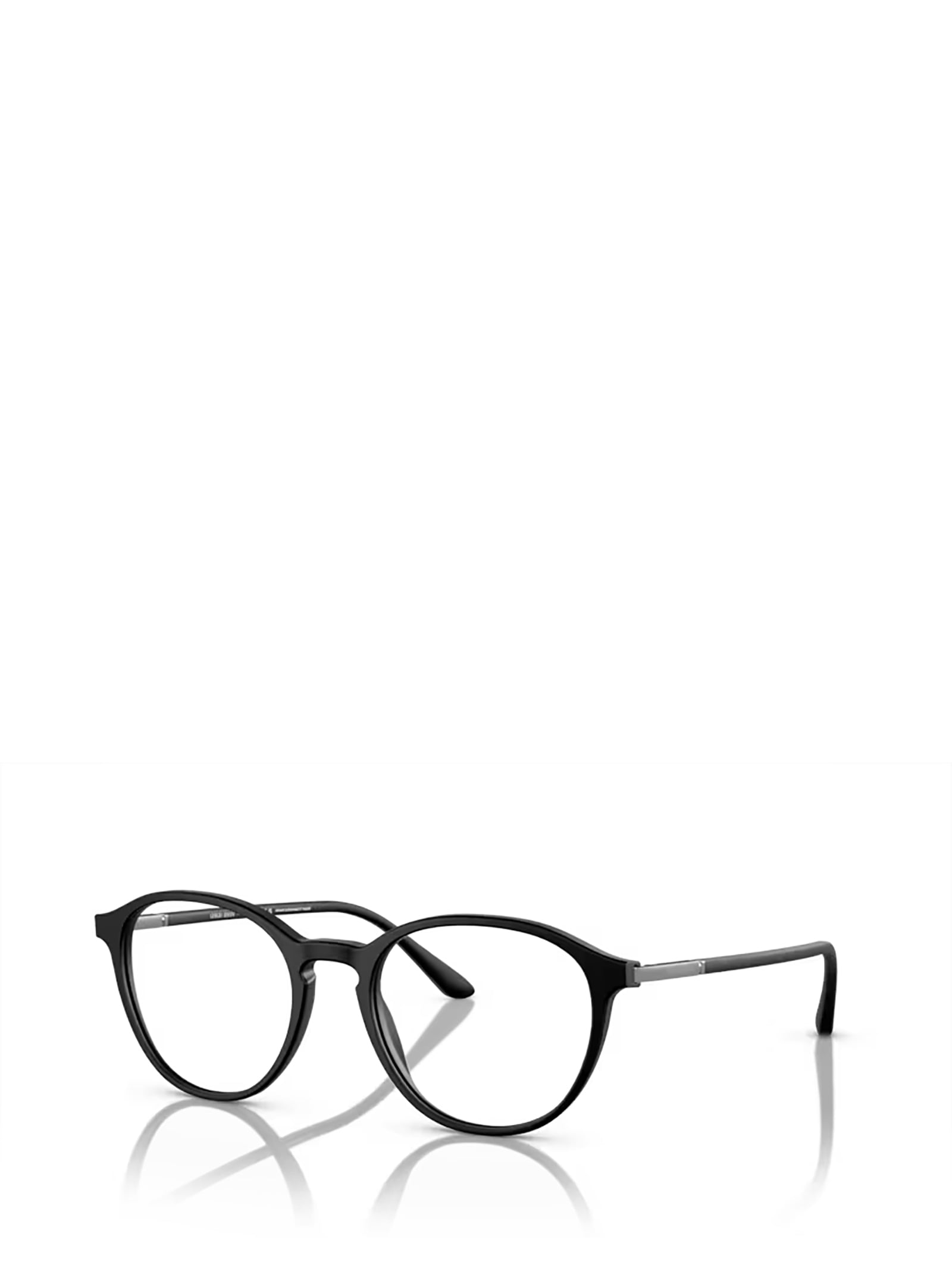 Shop Giorgio Armani Ar7237 Matte Black Glasses