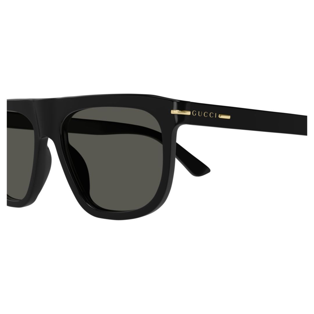 Shop Gucci Gg1726s-001 Black-black-grey