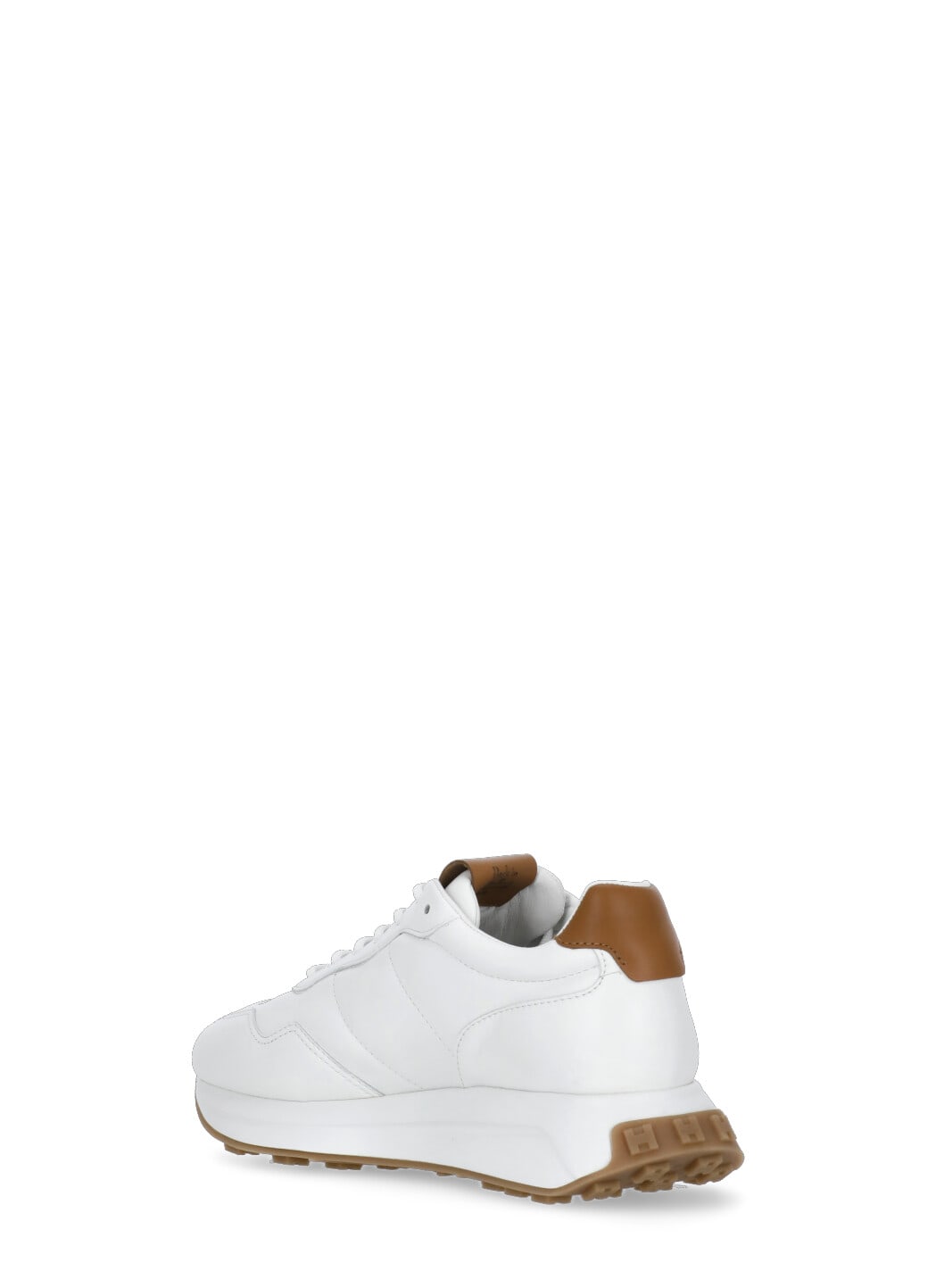 Hogan Smooth Leather Sneakers In White