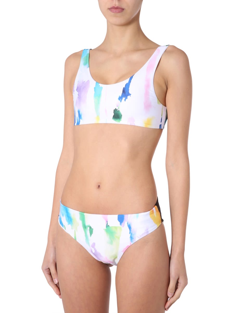 Shop Etre Cecile Slip Bikini Bottom In Multicolour