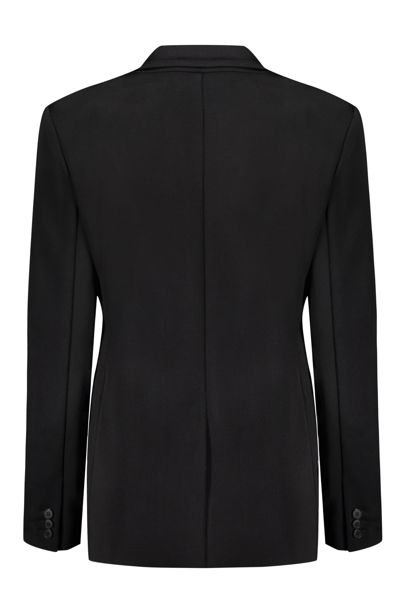 Givenchy Black Viscose Blazer In 1
