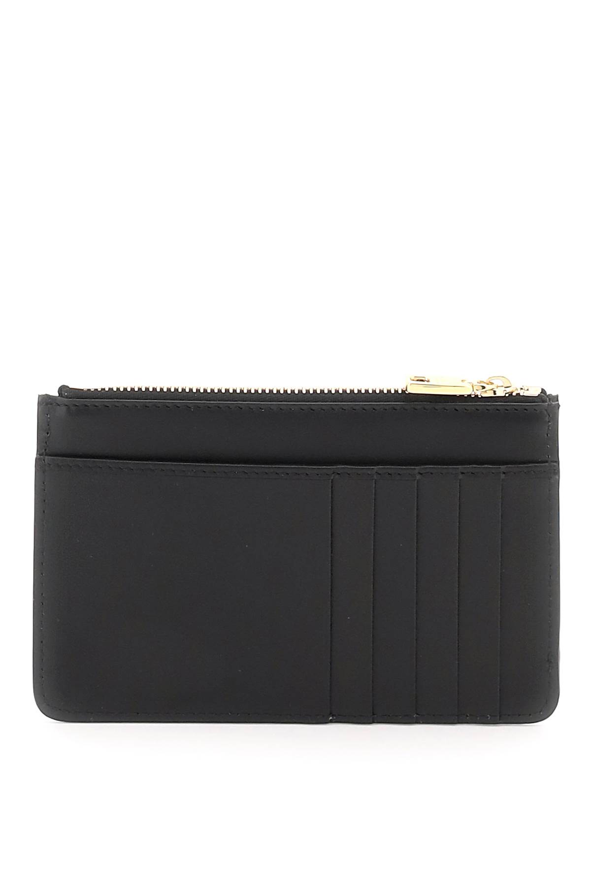 Shop Dolce & Gabbana Logoed Cardholder In Nero (black)