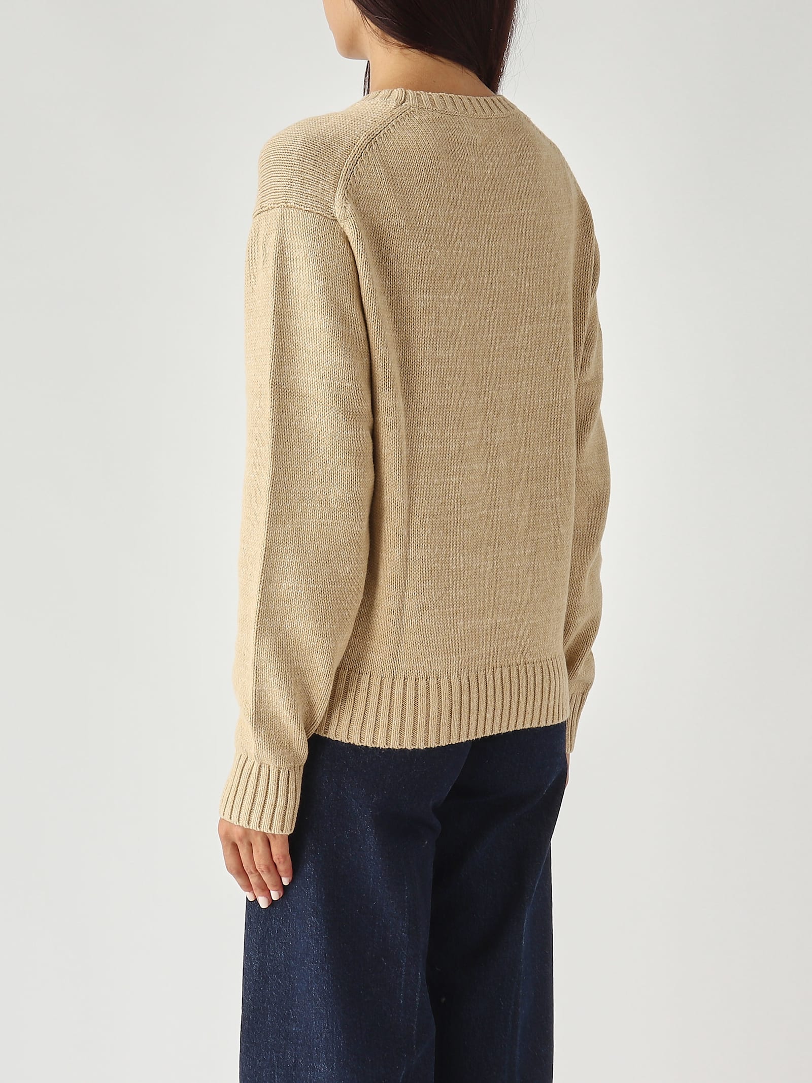 Polo Ralph Lauren Maglia Polo Bear In Cotone A Girocollo Sweater
