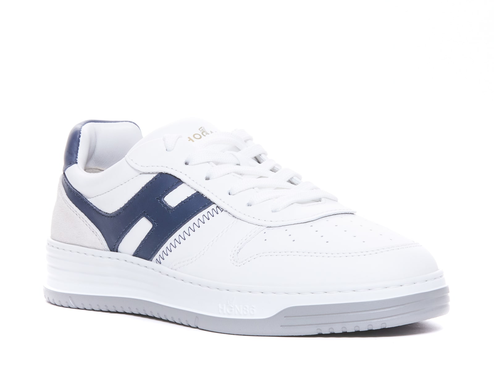 Shop Hogan H630 Sneakers In White