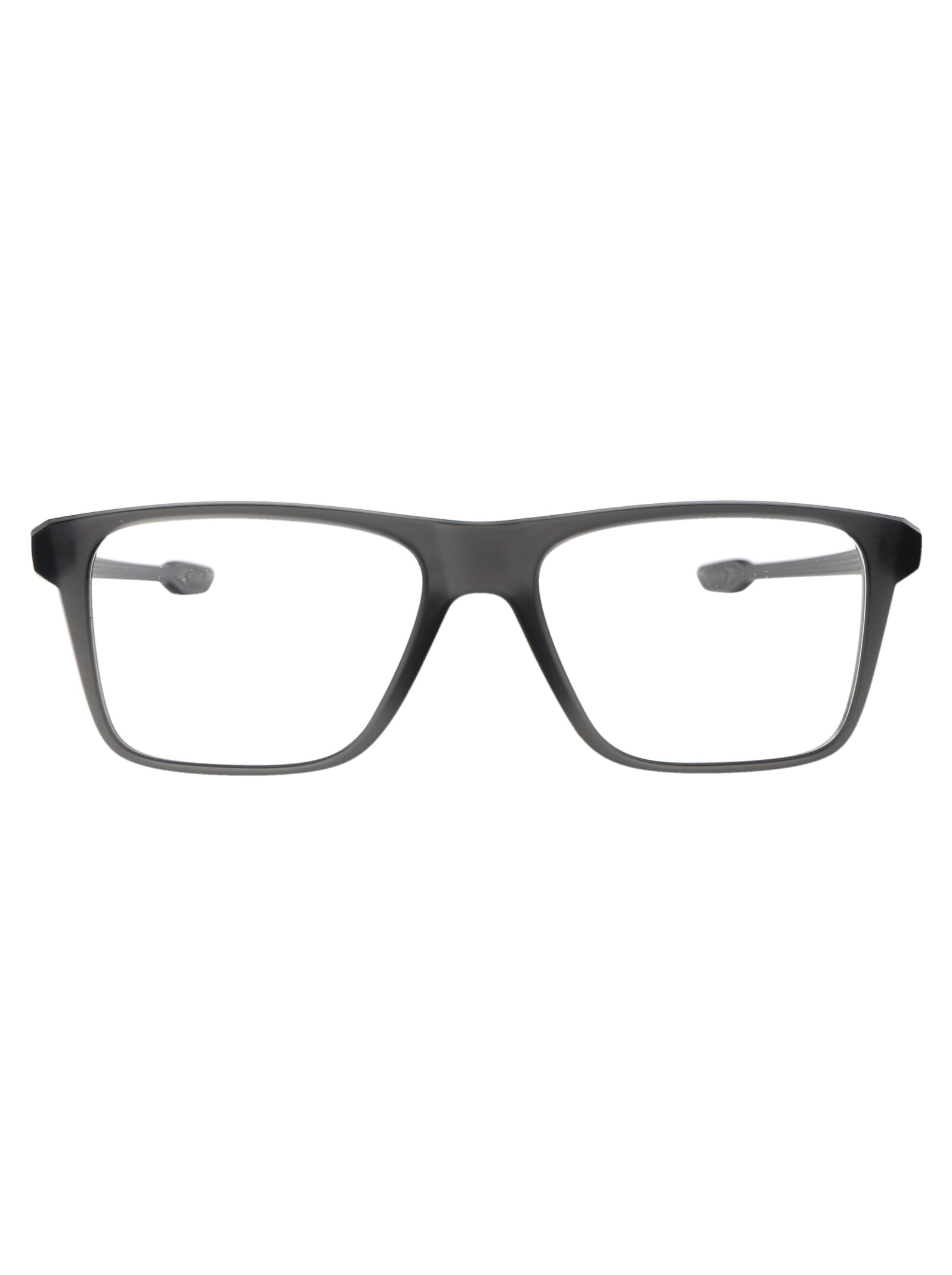 Shop Oakley Bunt Glasses In 802602 Satin Grey Smoke Demo Lens