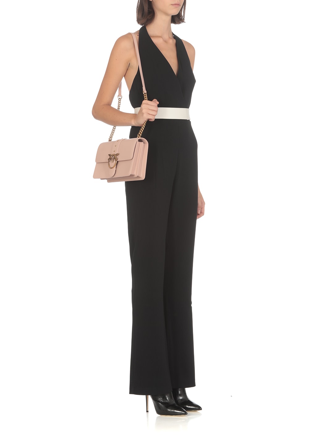Pinko Love One Classic Bag In Cipria