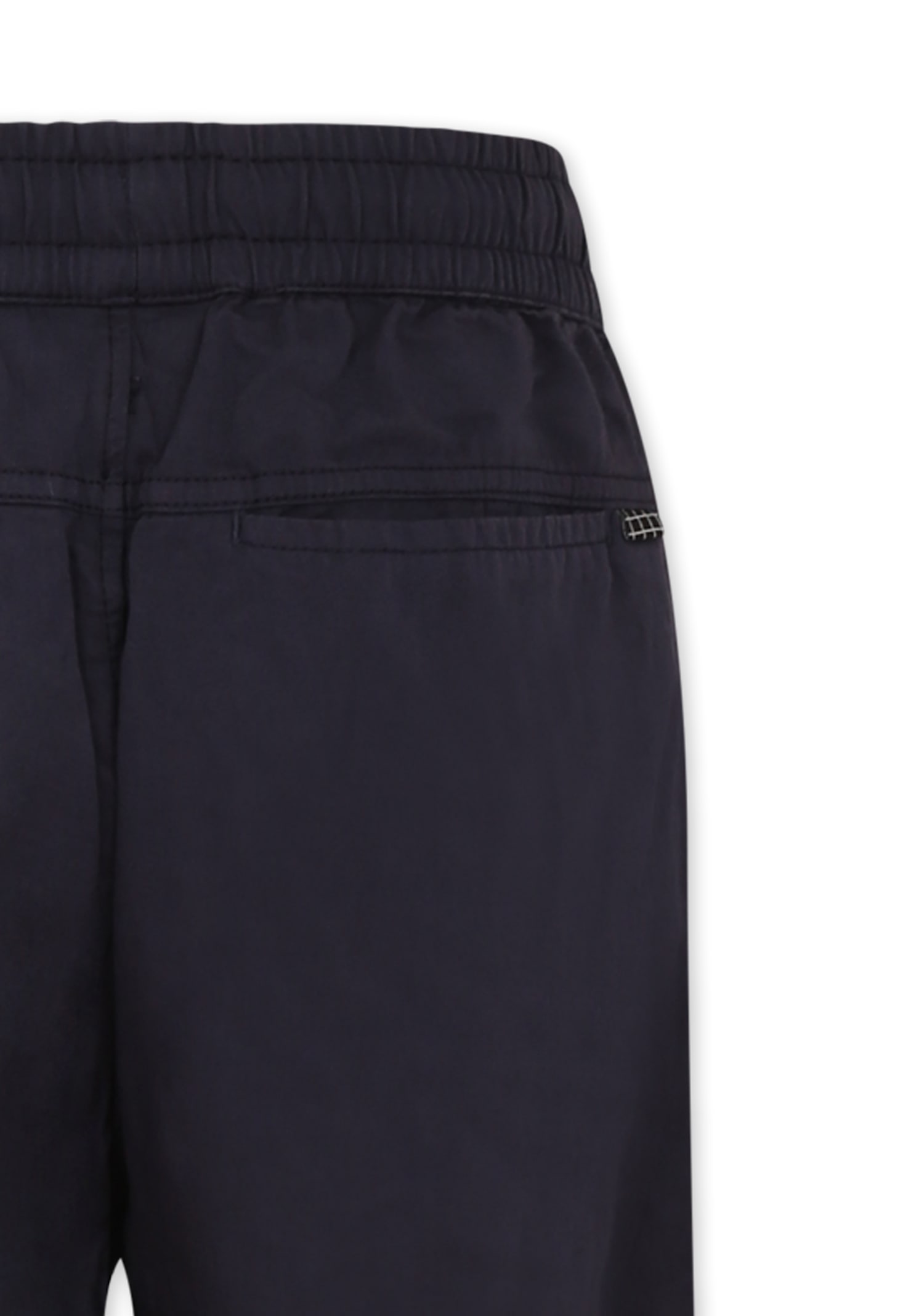 Molo Blue Trousers For Boy In Blue