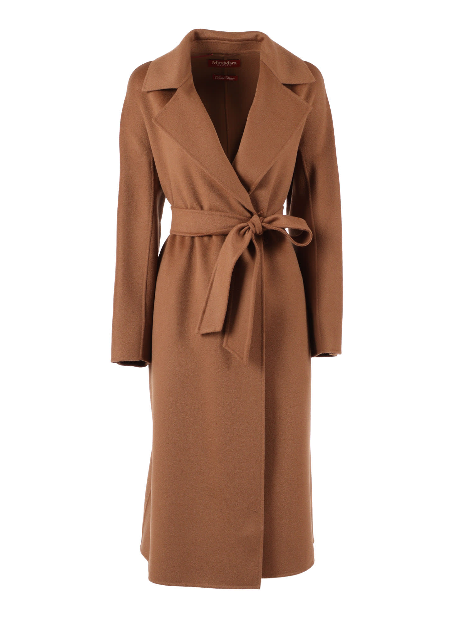 Max Mara Coat In Brown