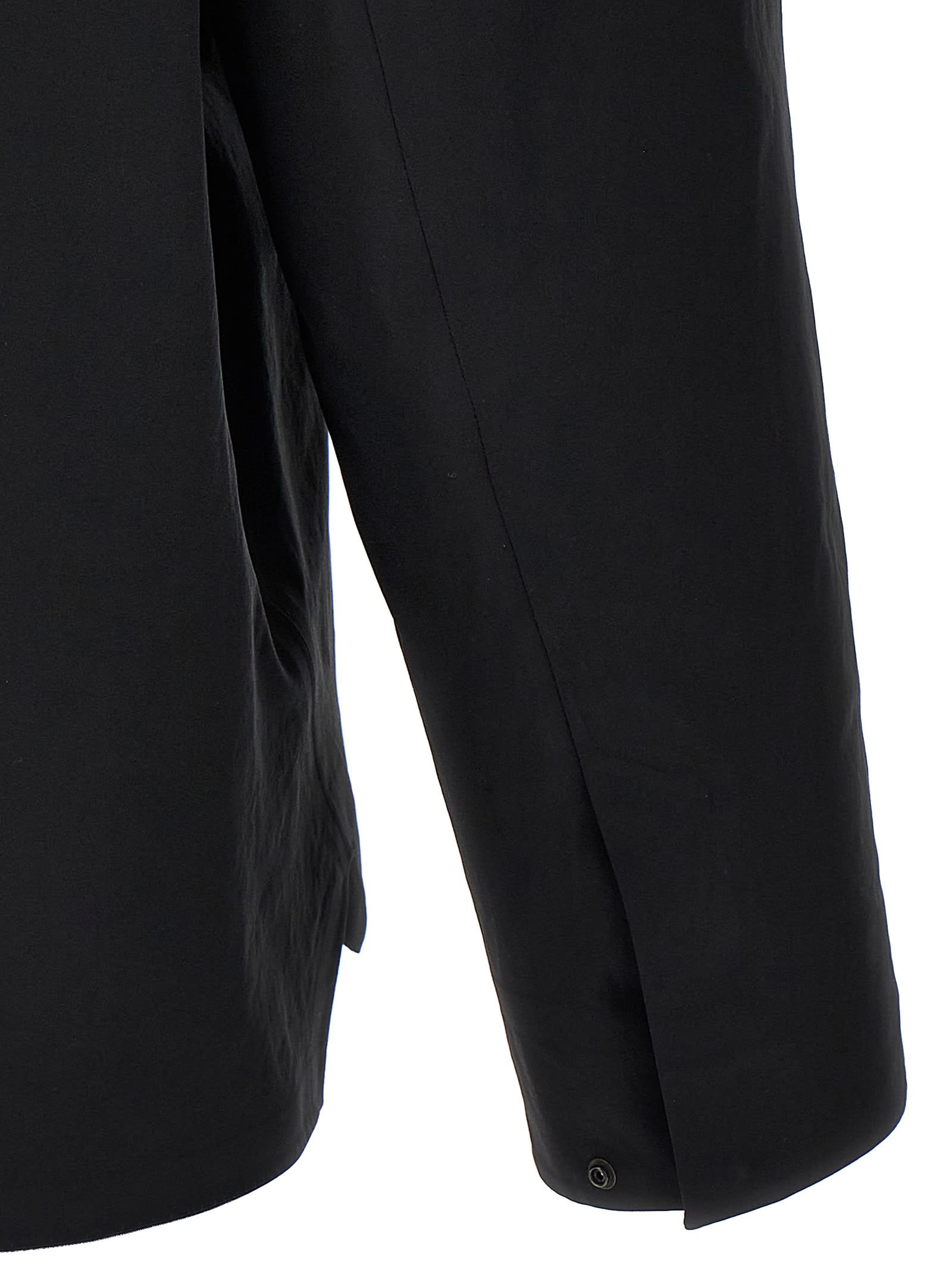 Arc'teryx Black Poplin Field Shirt In Black