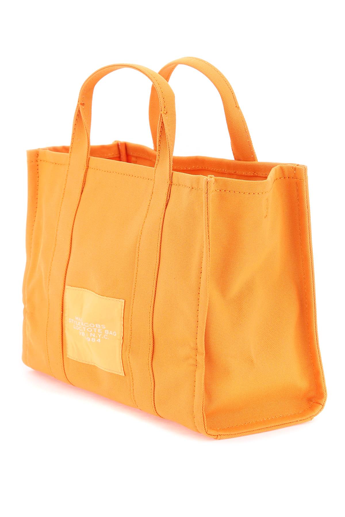 Shop Marc Jacobs The Tote Bag Medium In Tangerine (orange)