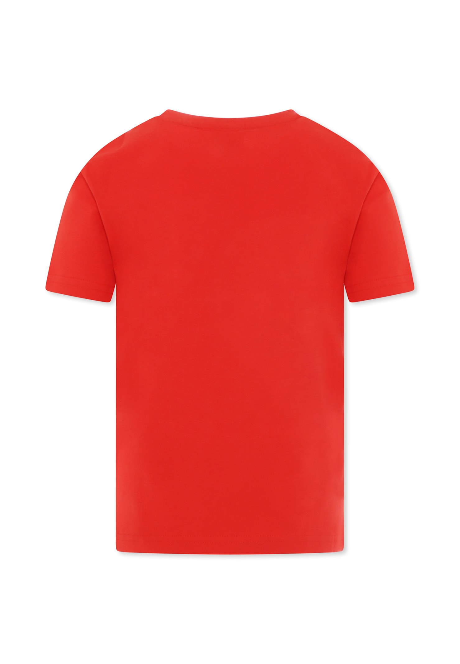 Hugo Boss Red T-shirt For Boy With Logo In Red