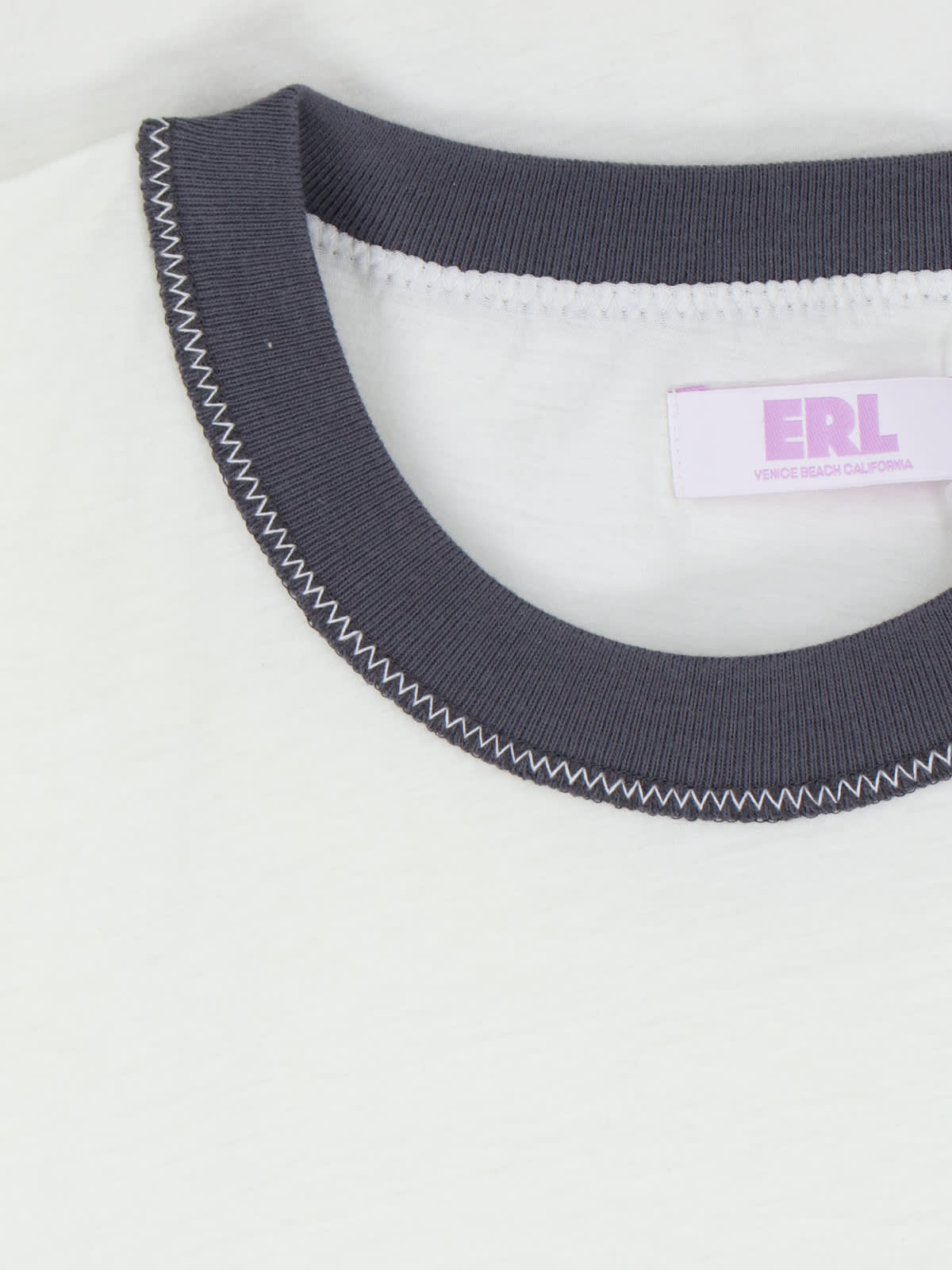 Shop Erl Printed T-shirt In White