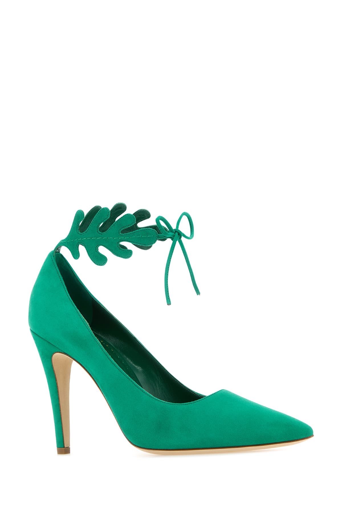 Manolo Blahnik Scarpe Con Tacco Florettehi1242496 Bgrn In Green