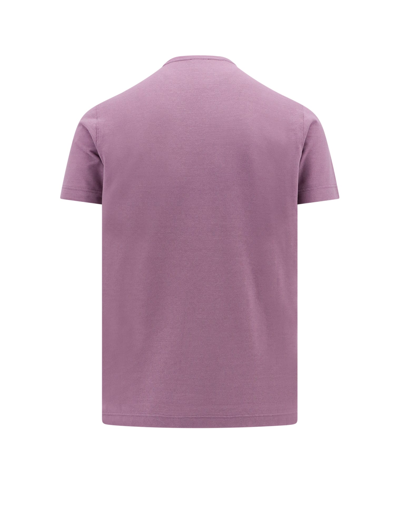 Shop Zanone T-shirt In Purple