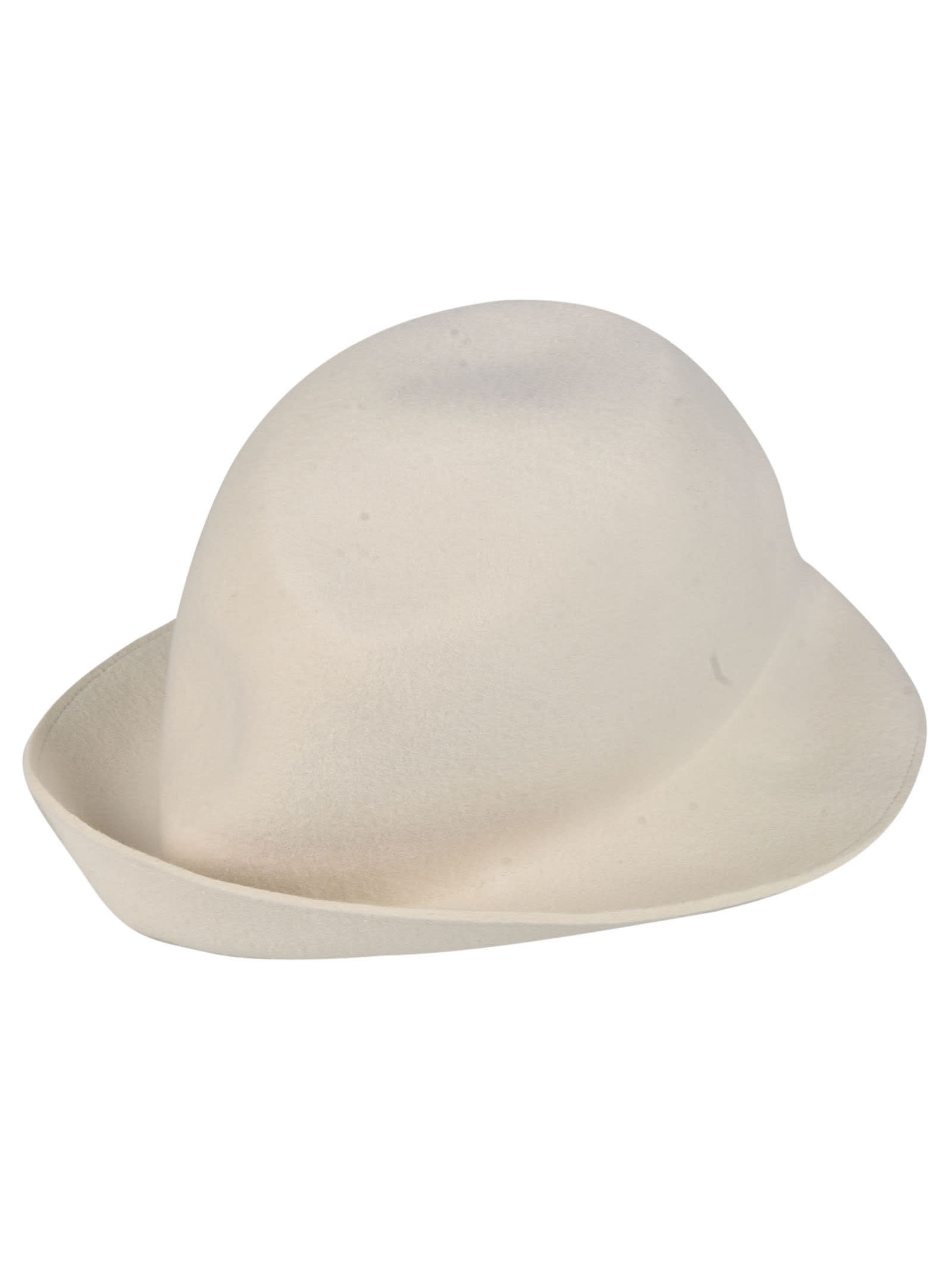 Shop Comme Des Garçons Shirt Classic Round Hat In White