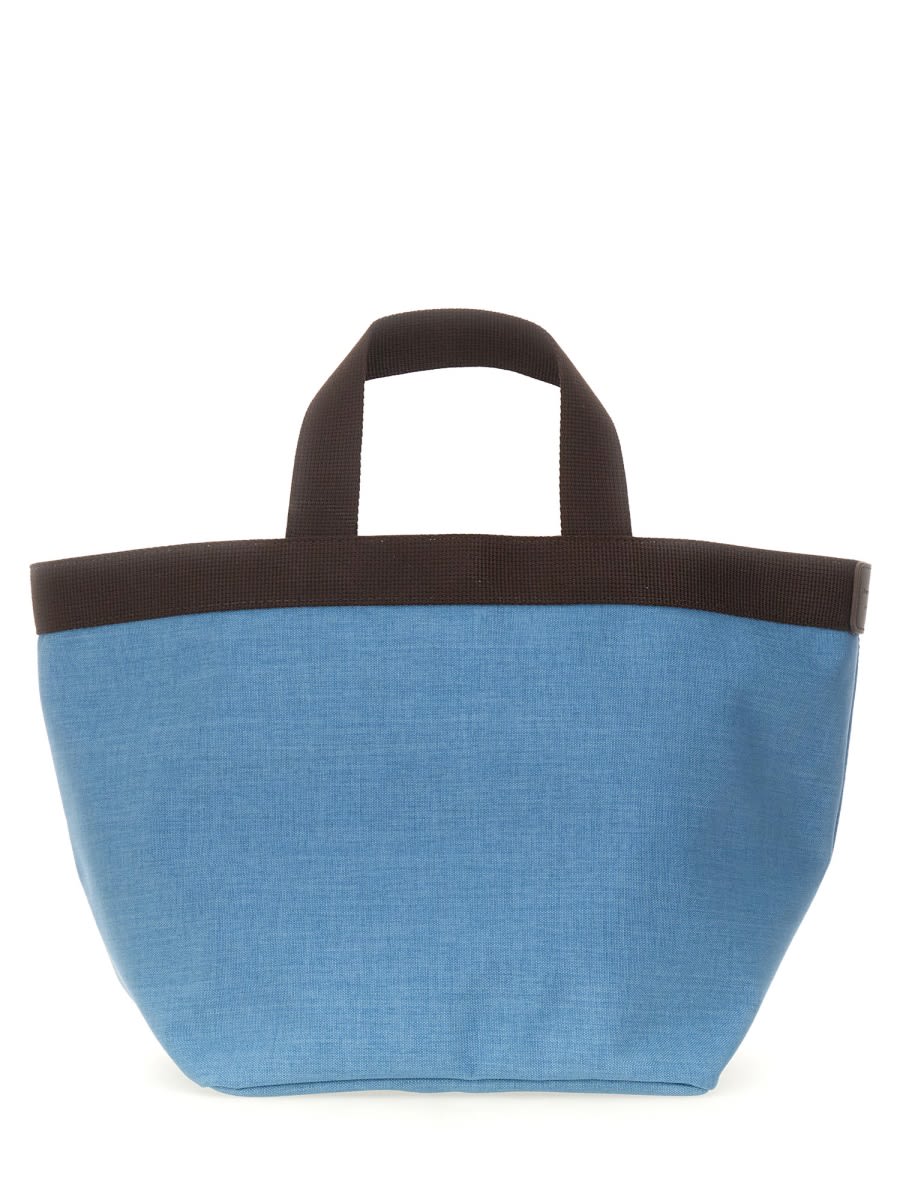 Shop Herve Chapelier Shopping Bag In Denim