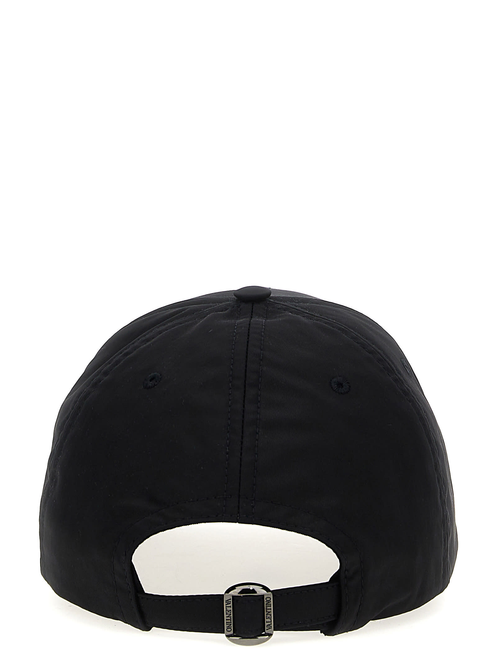 Shop Valentino Garavani Cap In Black