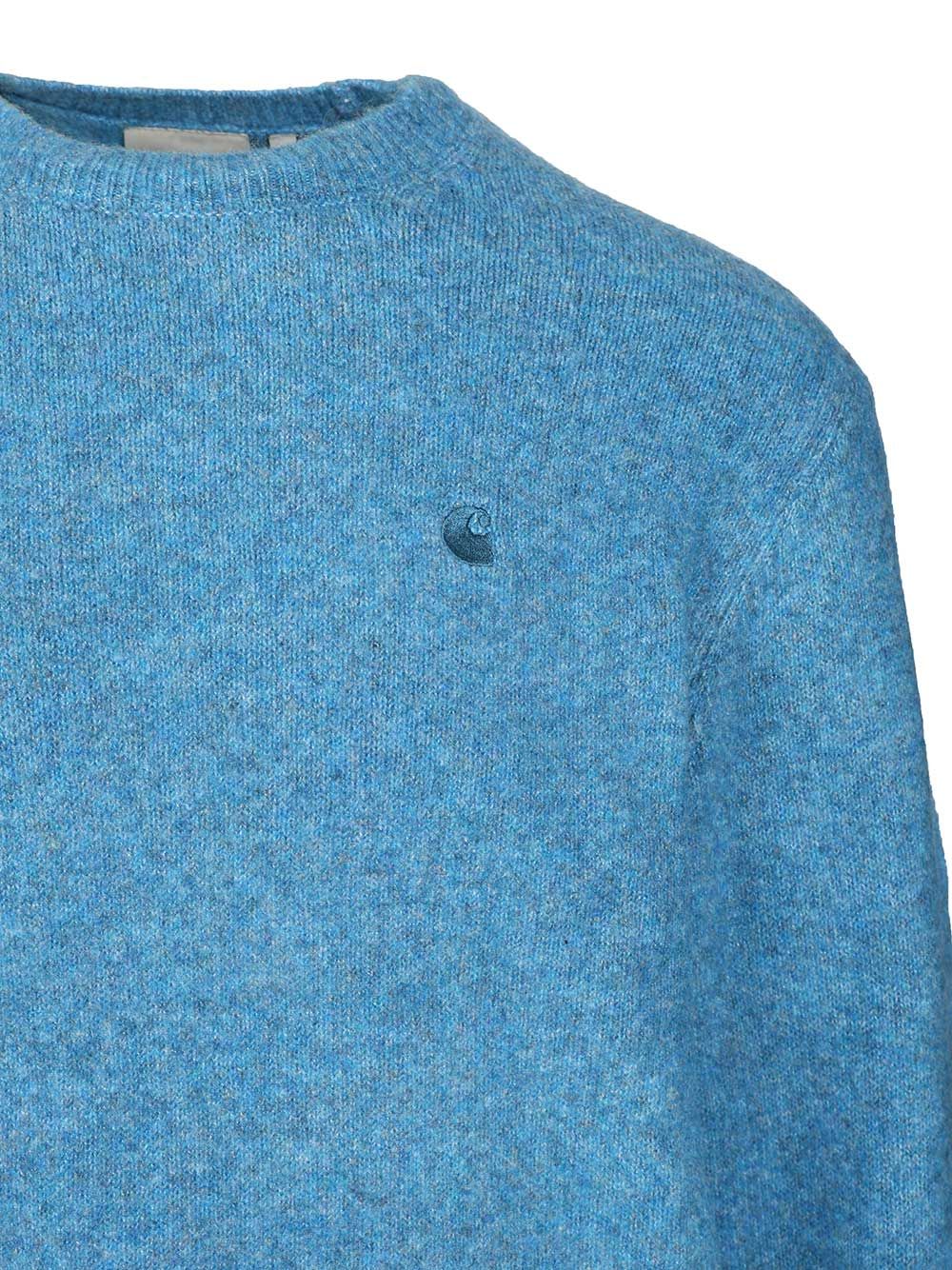 Carhartt 'curtis' Sweater In Blue