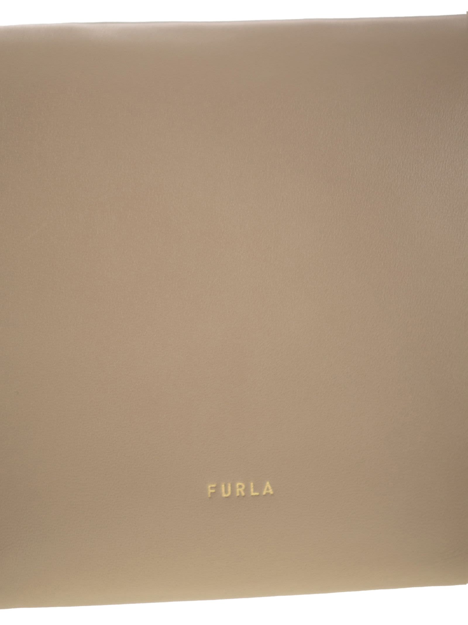Furla Tonie - Mini Shoulder Bag In Nude