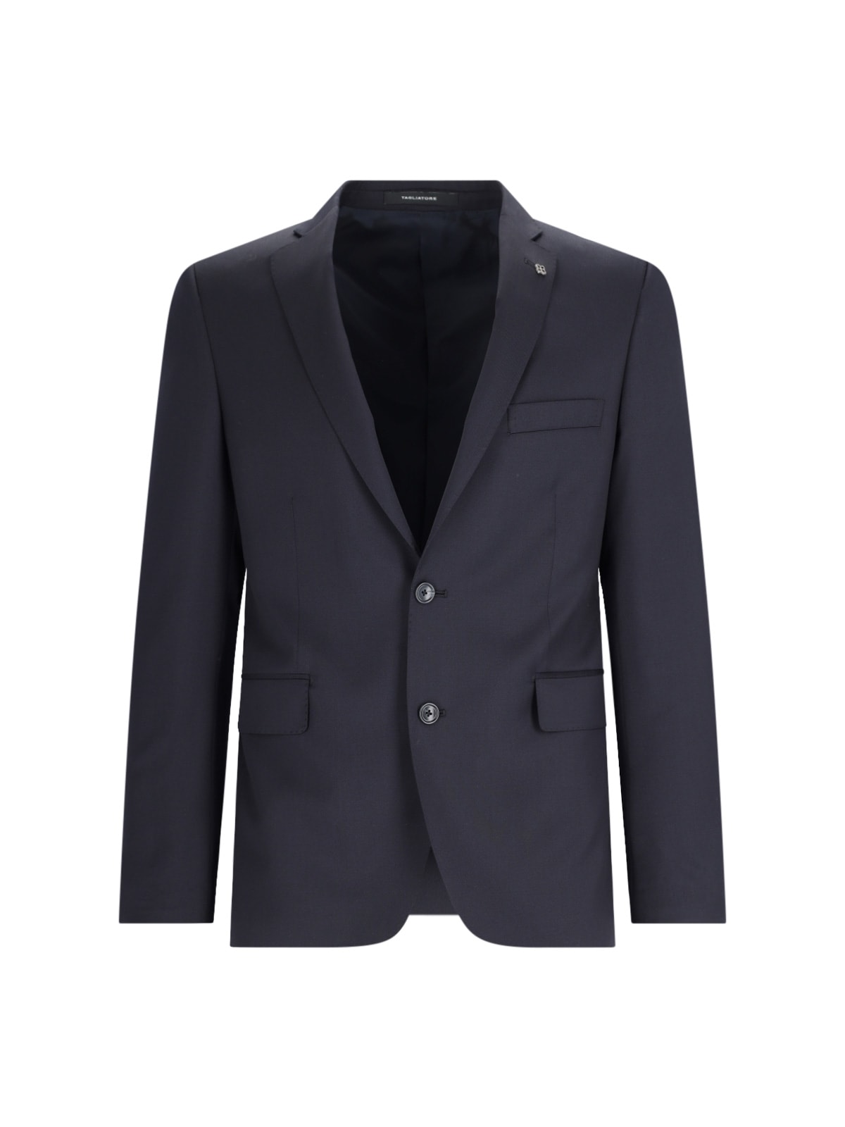 Shop Tagliatore Single-breasted Suit In Blue