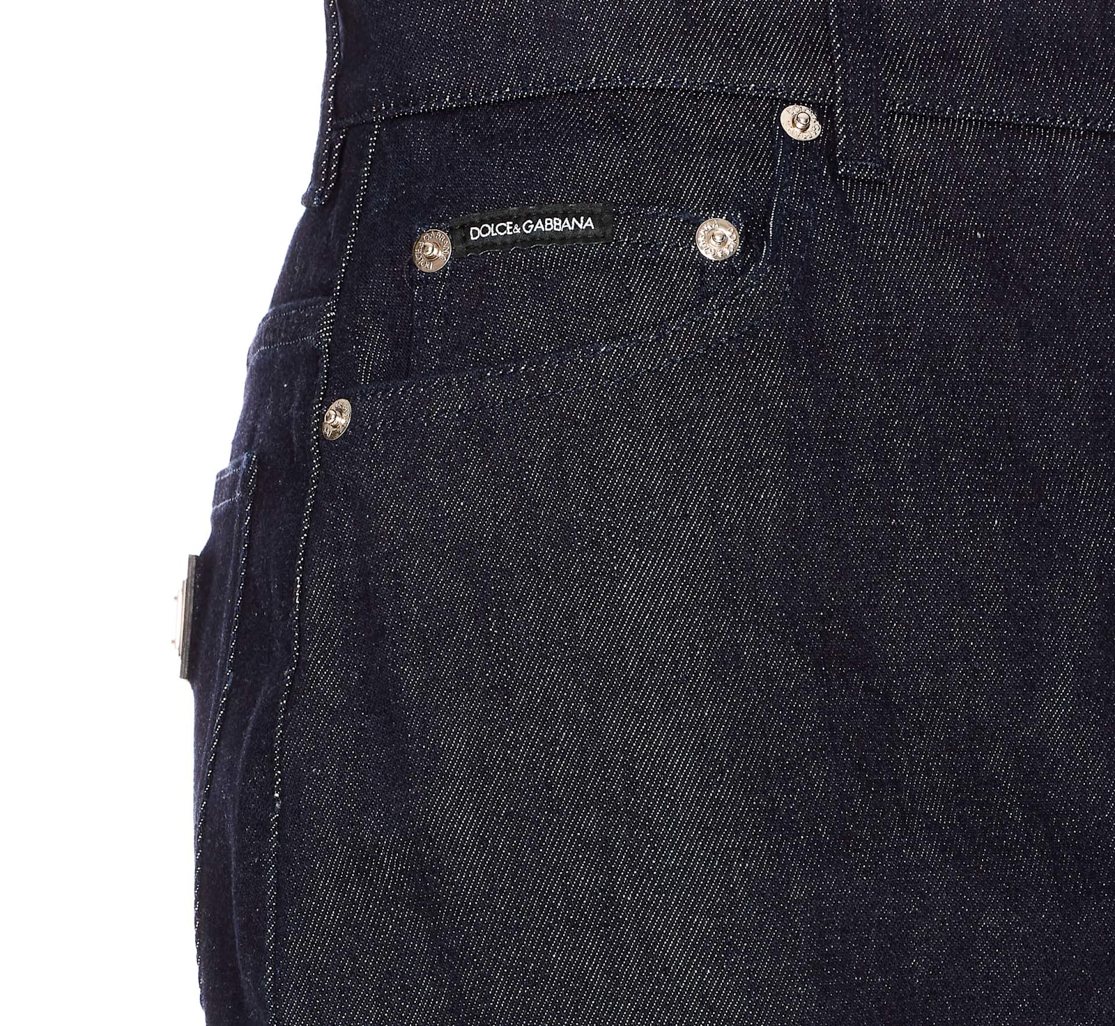 Shop Dolce & Gabbana Denim Skirt In Blue