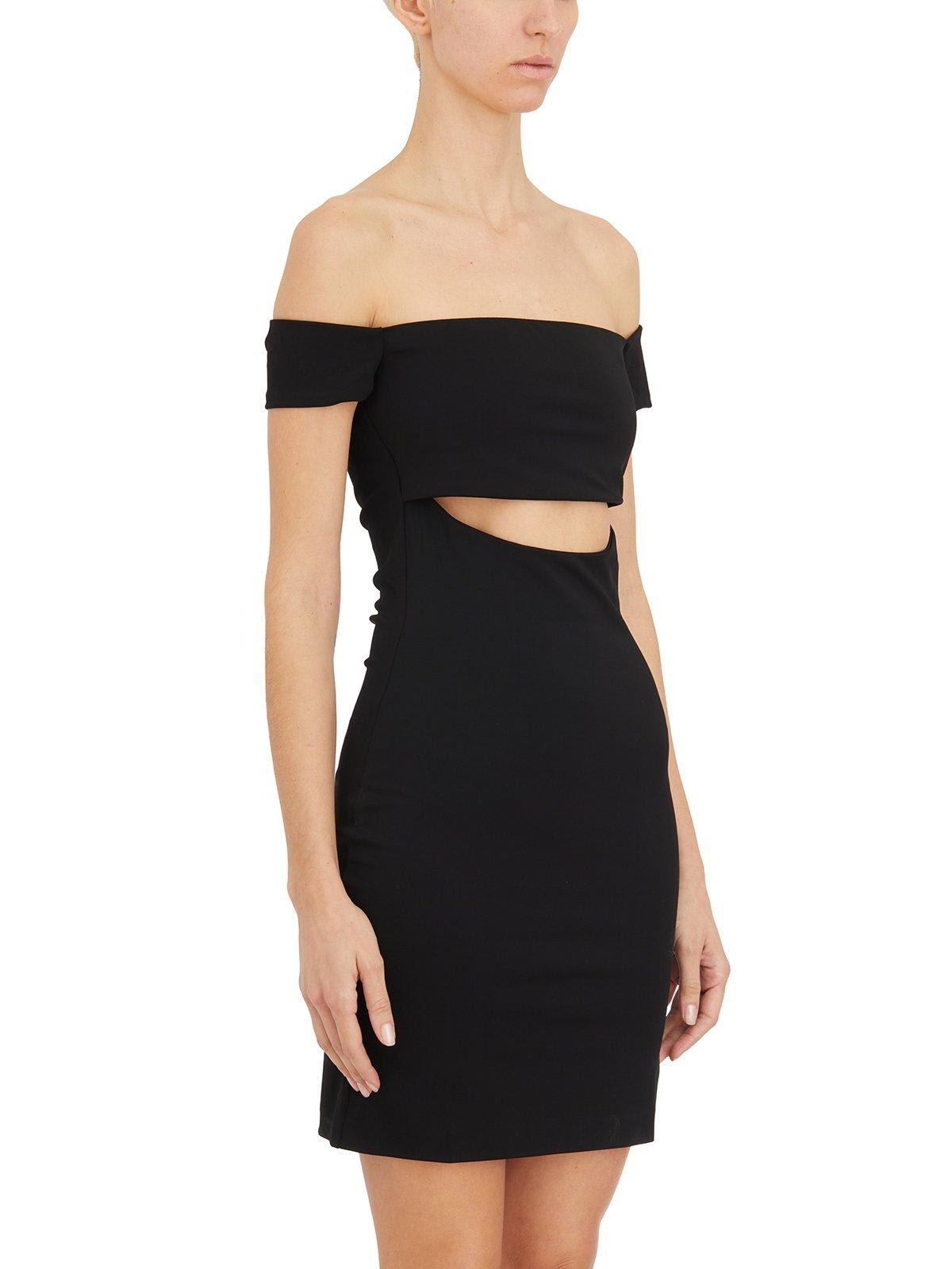 Shop Dsquared2 Cut-out Mini Dress