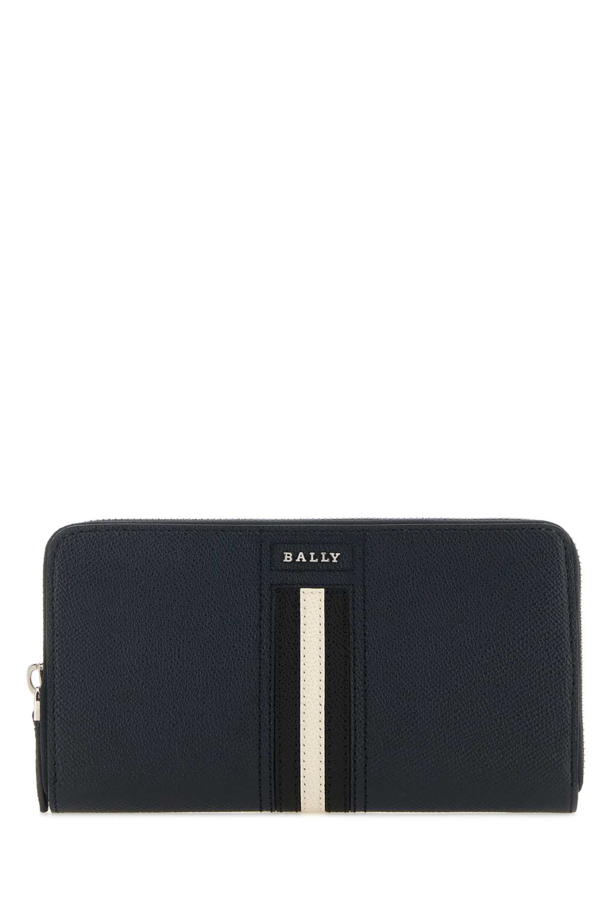 Bally Midnight Blue Leather Wallet In Newblue