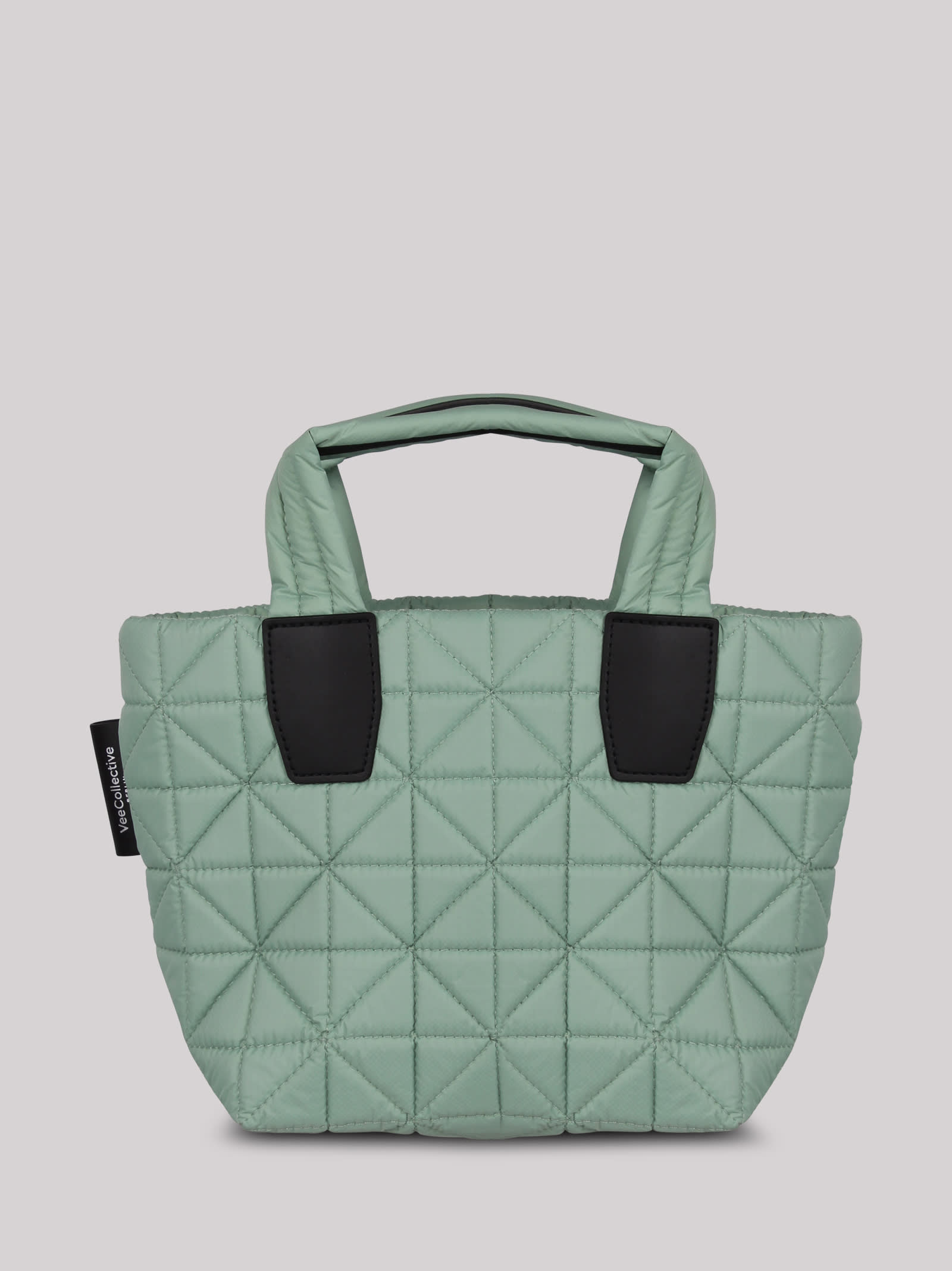 VEECOLLECTIVE VEE COLLECTIVE SMALL VEE PADDED TOTE BAG