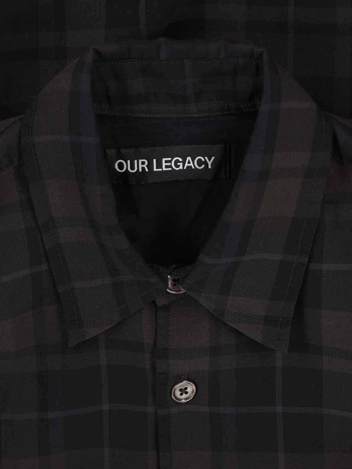 Our Legacy Borrowed Plaid Button-up Shirt