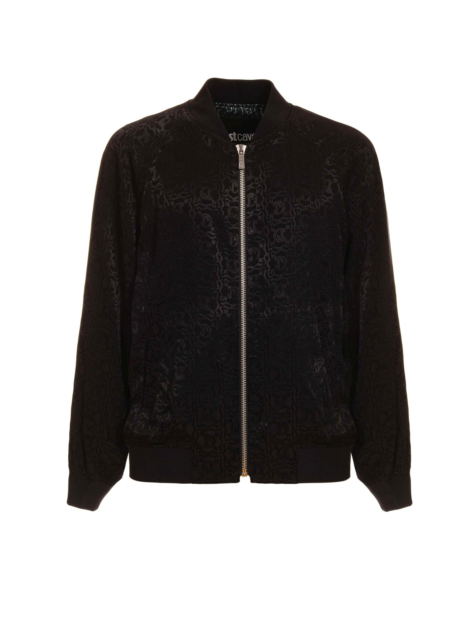 Just Cavalli Outerwear In Black