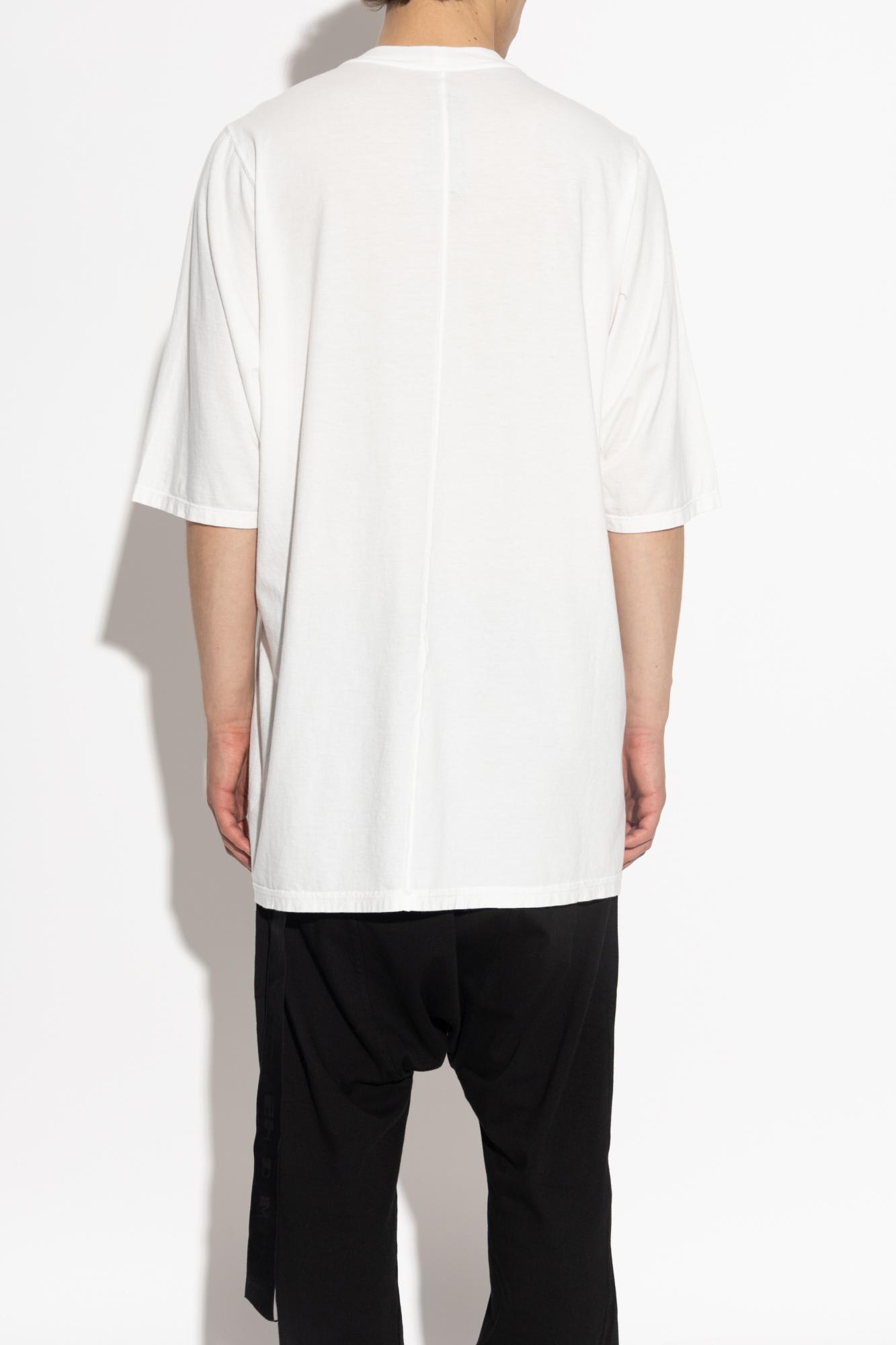 Drkshdw Rick Owens Jumbo T-shirt In White