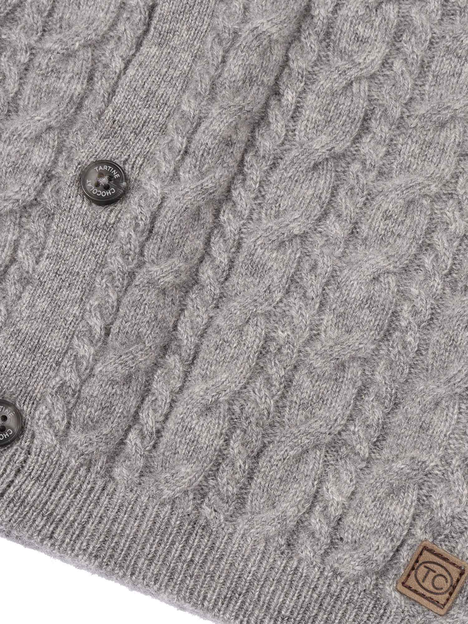 Tartine Et Chocolat Waistcoat In Gray